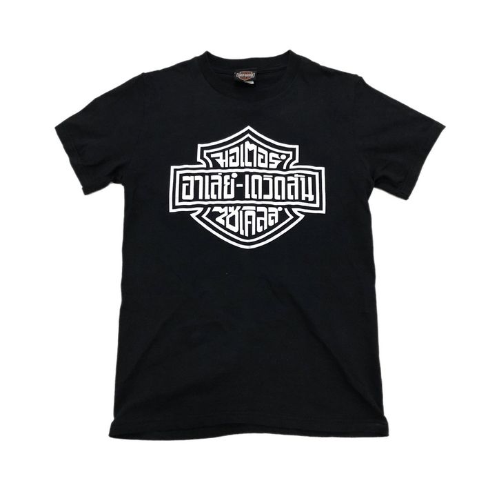 Harley Davidson Harley Davidson Thai script tee | Grailed