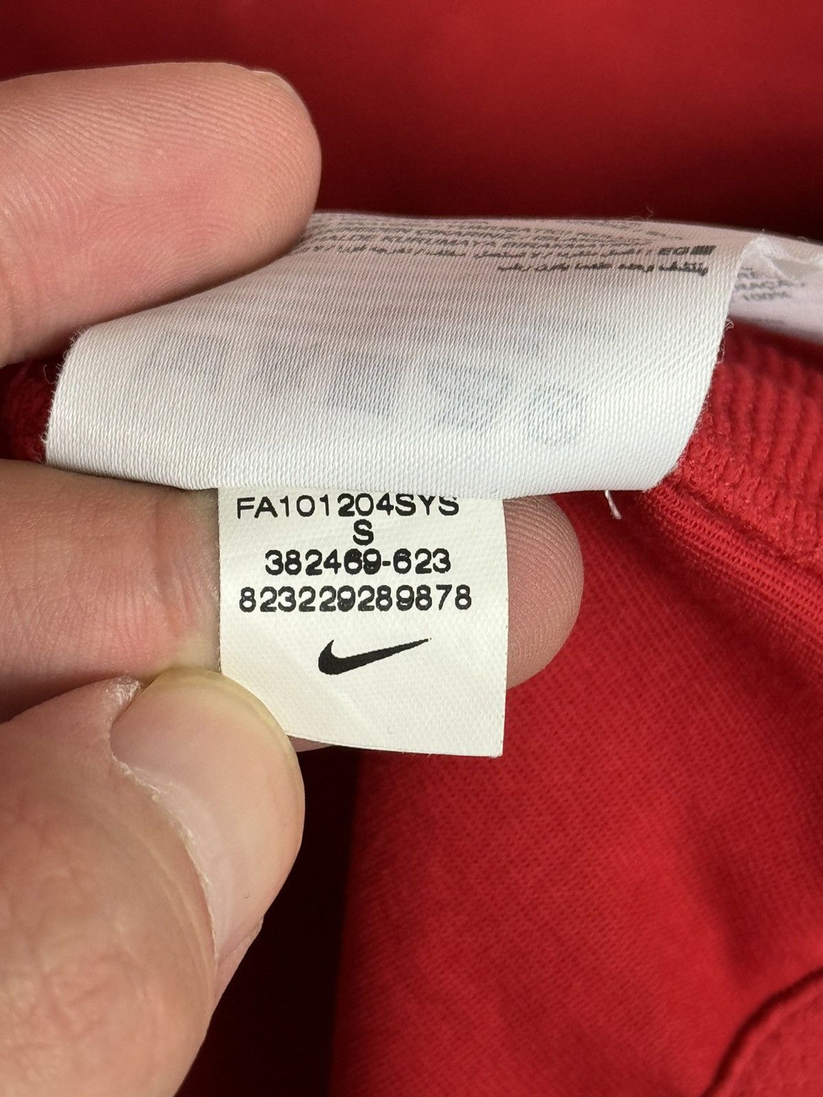 Nike Manchester United 10/11 Home Football Jersey T-Shirt Size US S / EU 44-46 / 1 - 16 Thumbnail