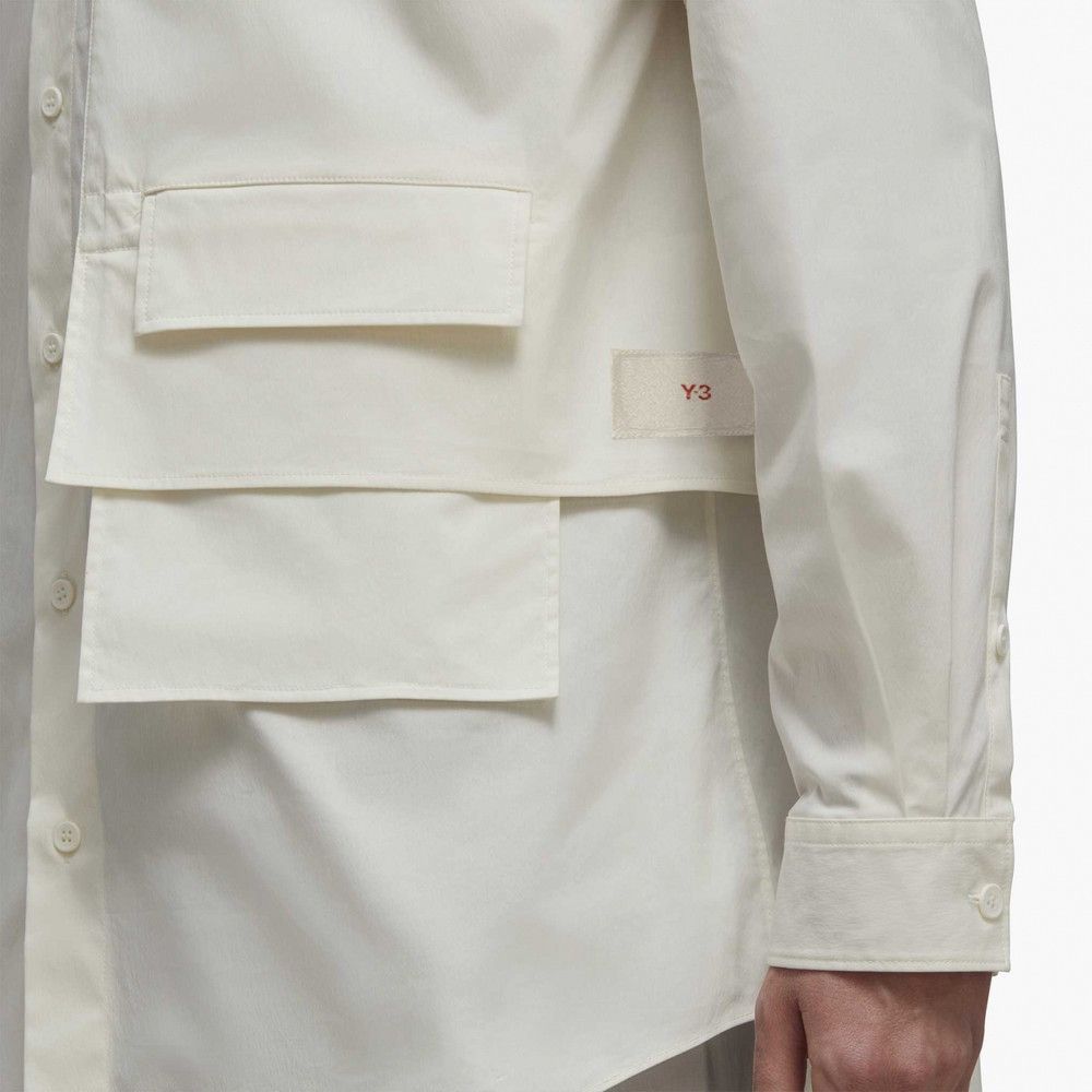 Y-3 Yohji oversized pocket detail shirt Size US M / EU 48-50 / 2 - 2 Thumbnail