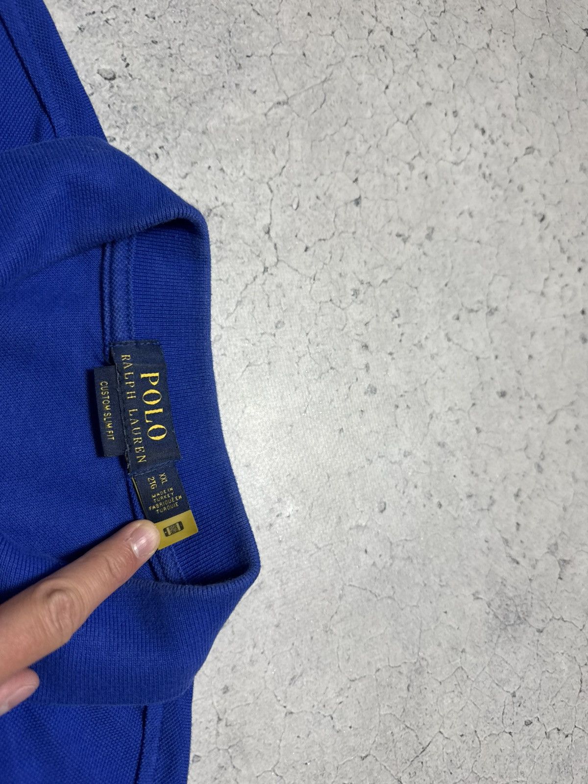 Polo Ralph Lauren Polo Shirt Polo Ralph Lauren Big Pony #3 Blue Vintage PRL Size US XXL / EU 58 / 5 - 5 Thumbnail