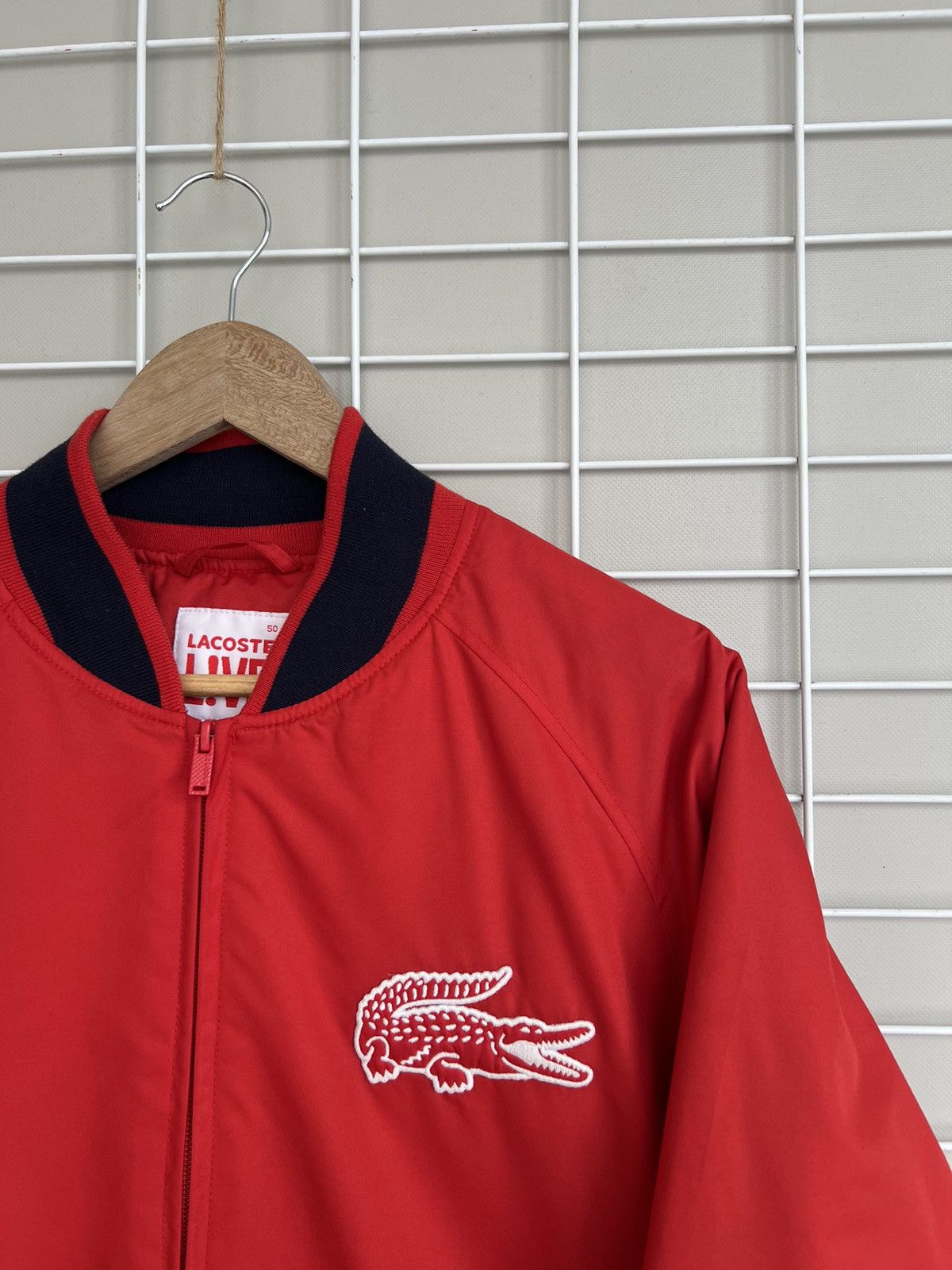 Lacoste Lacoste Live Embroidered Logo Bomber Jacket Men Size 50 or M Size US M / EU 48-50 / 2 - 6 Thumbnail