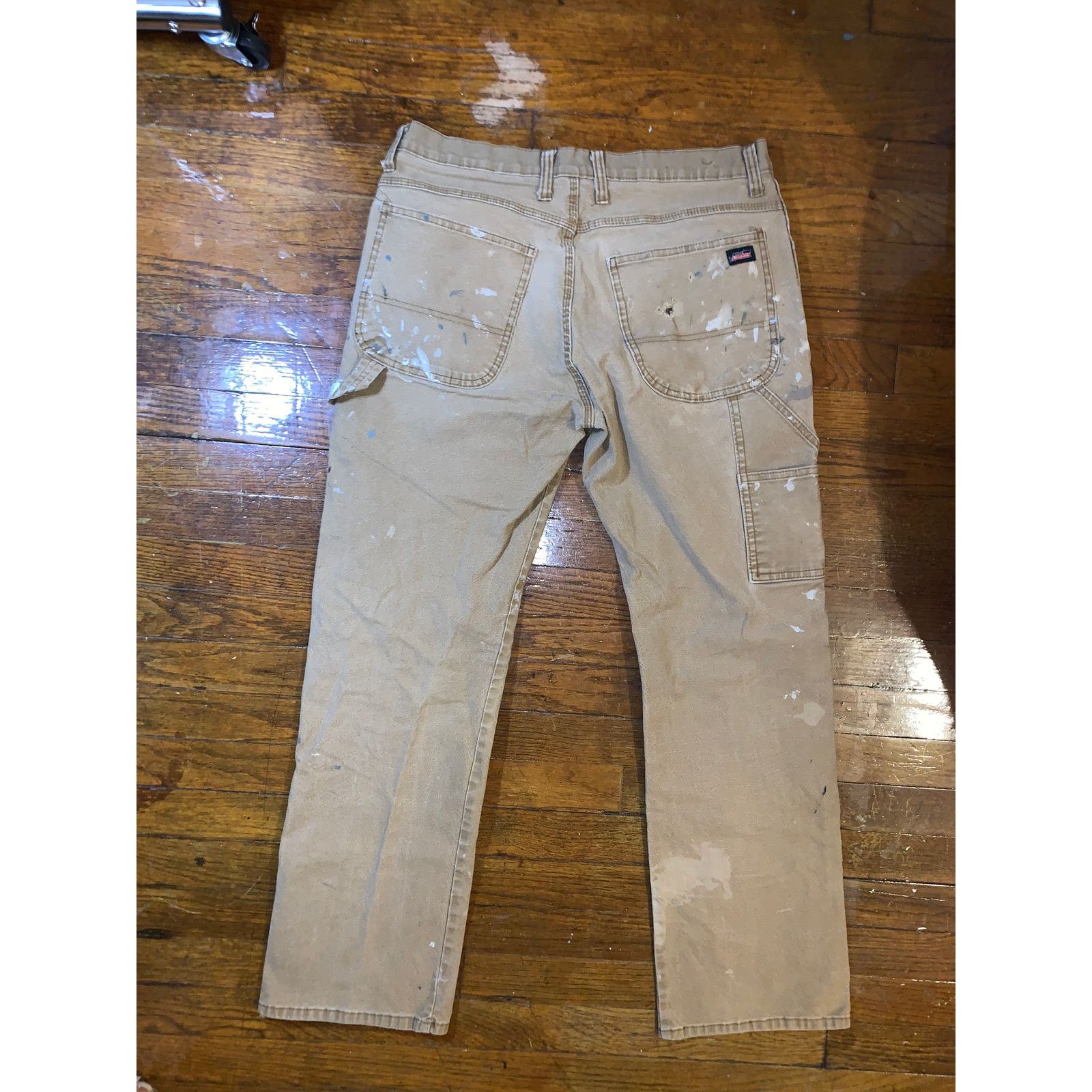 Dickies Dickies Carpenter Pants Hammer Loop Distressed Paint 34X32 Size US 34 / EU 50 - 8 Thumbnail