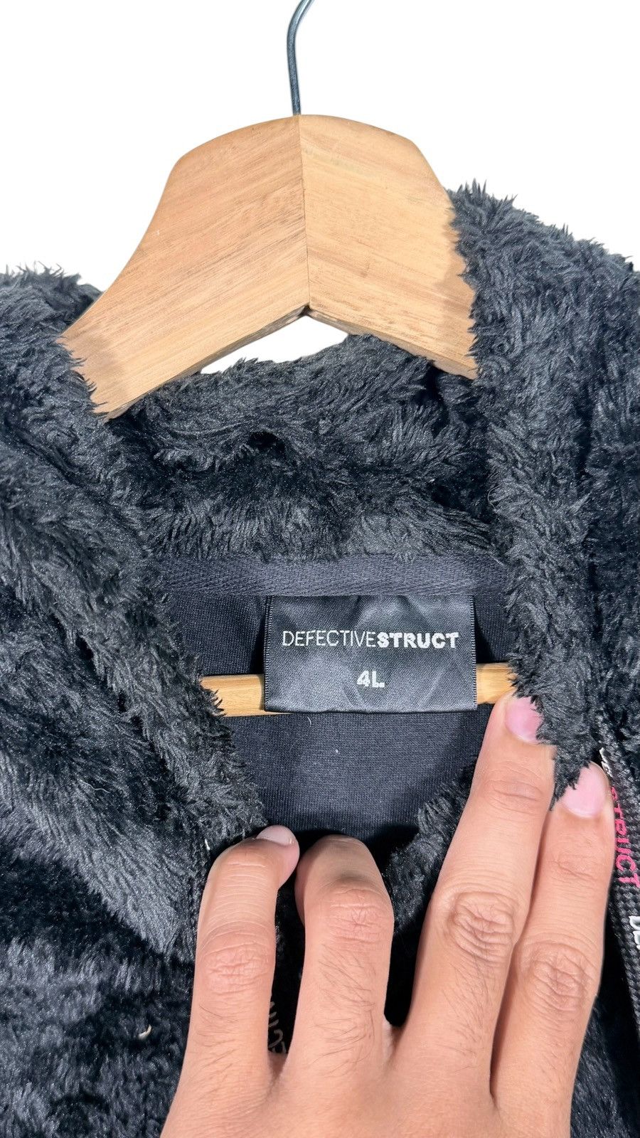 Defective Struct Defective struct hoodies big logo embroidered Size US XXL / EU 58 / 5 - 3 Thumbnail