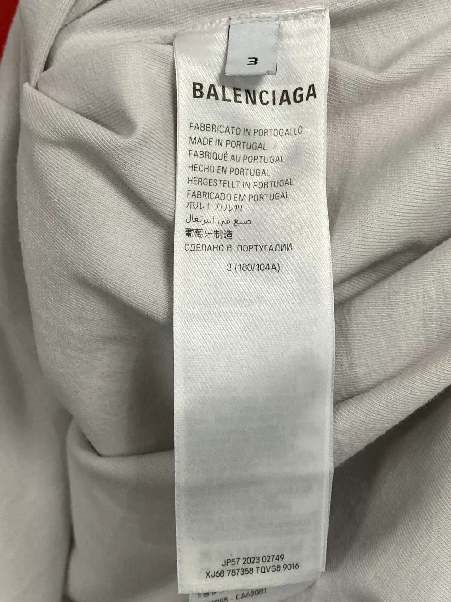 Balenciaga Balenciaga Bfrnd short sleeve top size 3 95 new Size US L / EU 52-54 / 3 - 5 Thumbnail