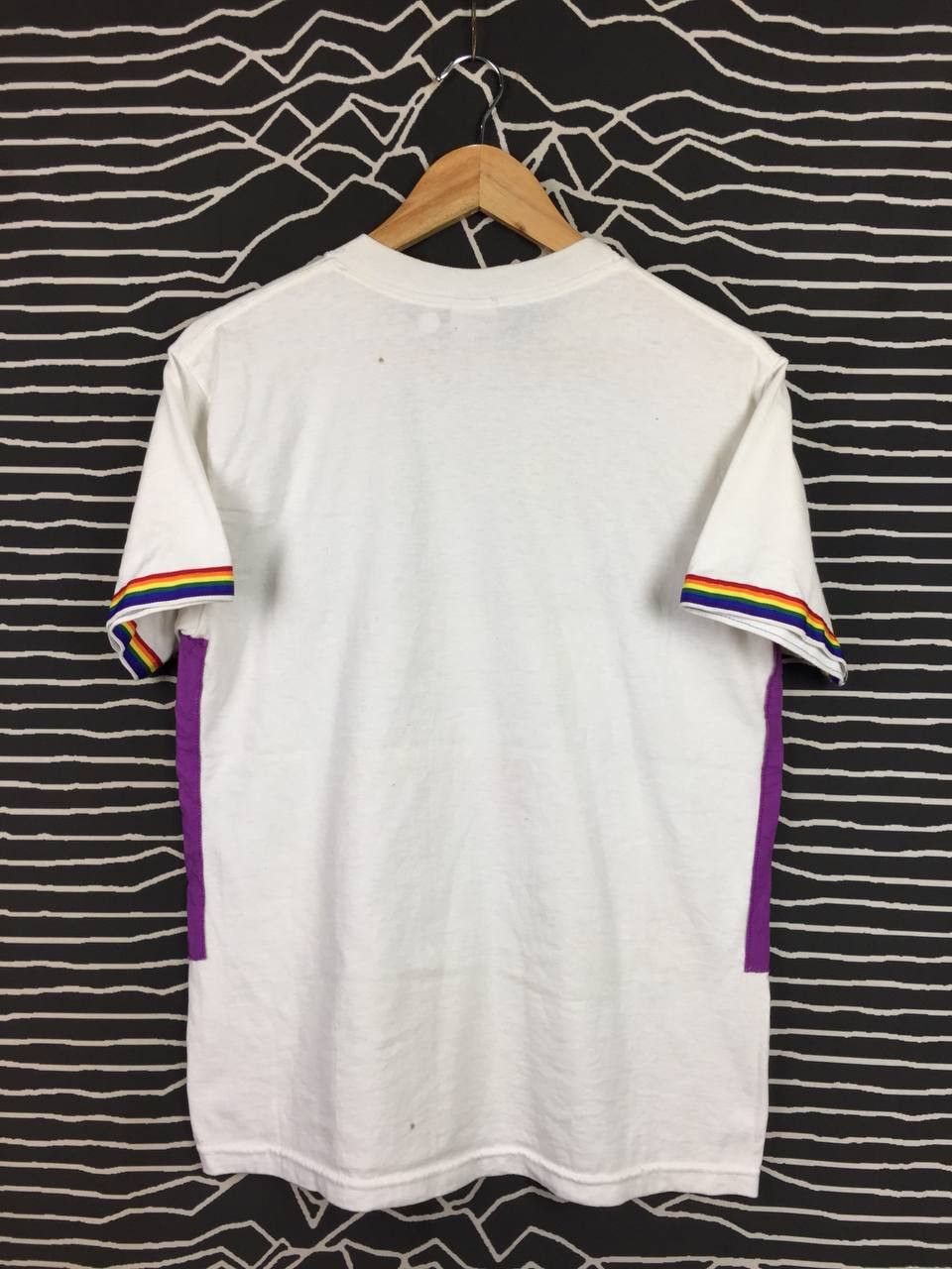 Vintage Vtg Fashion Gear Rainbow Cut & Sewn Style Tee Size US M / EU 48-50 / 2 - 12 Thumbnail