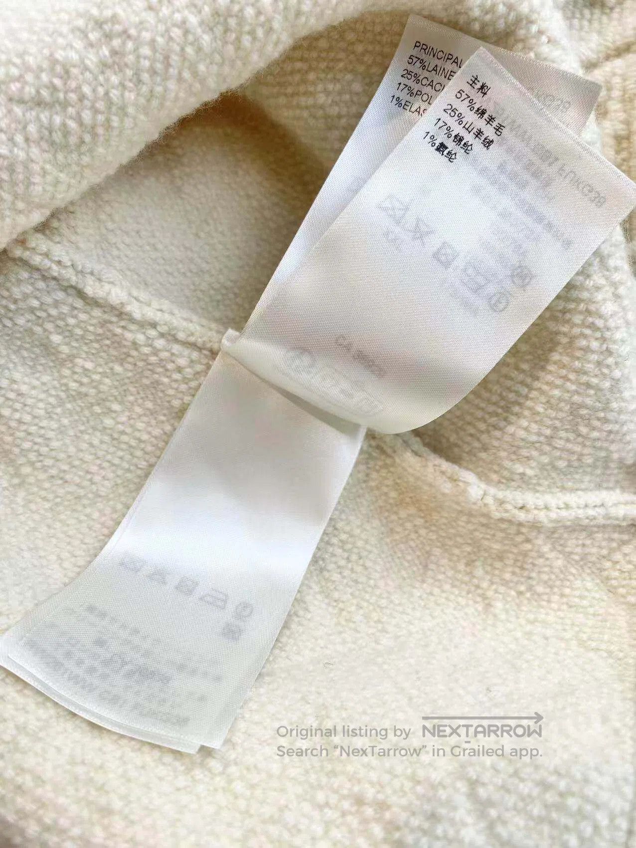 Louis Vuitton Louis Vuitton 26SS embossed cashmere cardigan| Size L / US 10 / IT 46 - 6 Thumbnail