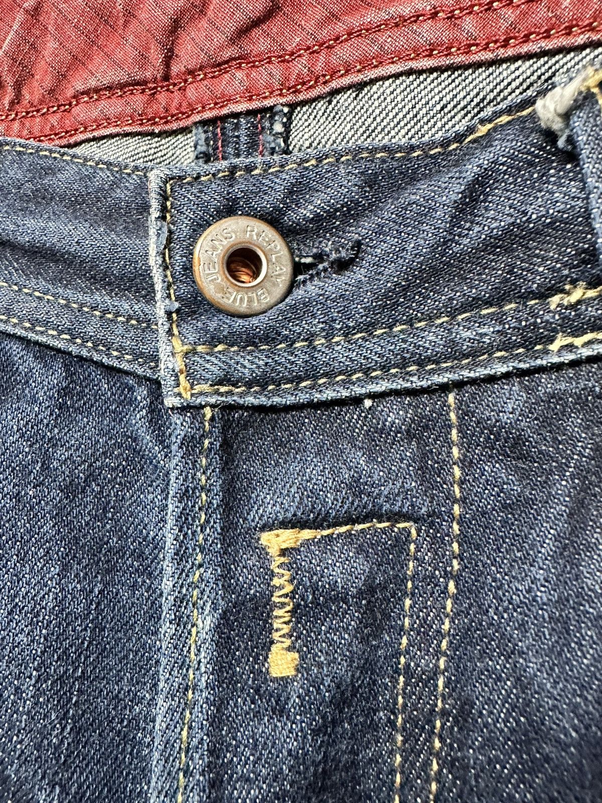 Replay Replay Fashion Box Japan Salvage Vintage True Denim Size US 32 / EU 48 - 9 Thumbnail