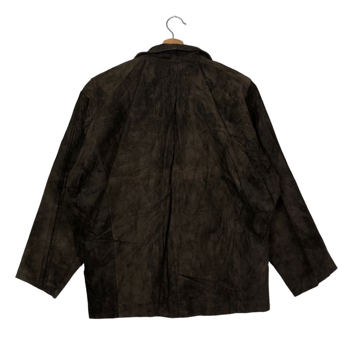 Vintage 🔥90s Made In France Genuine Leather Jacket Mathilde Jronina Size US M / EU 48-50 / 2 - 8 Thumbnail