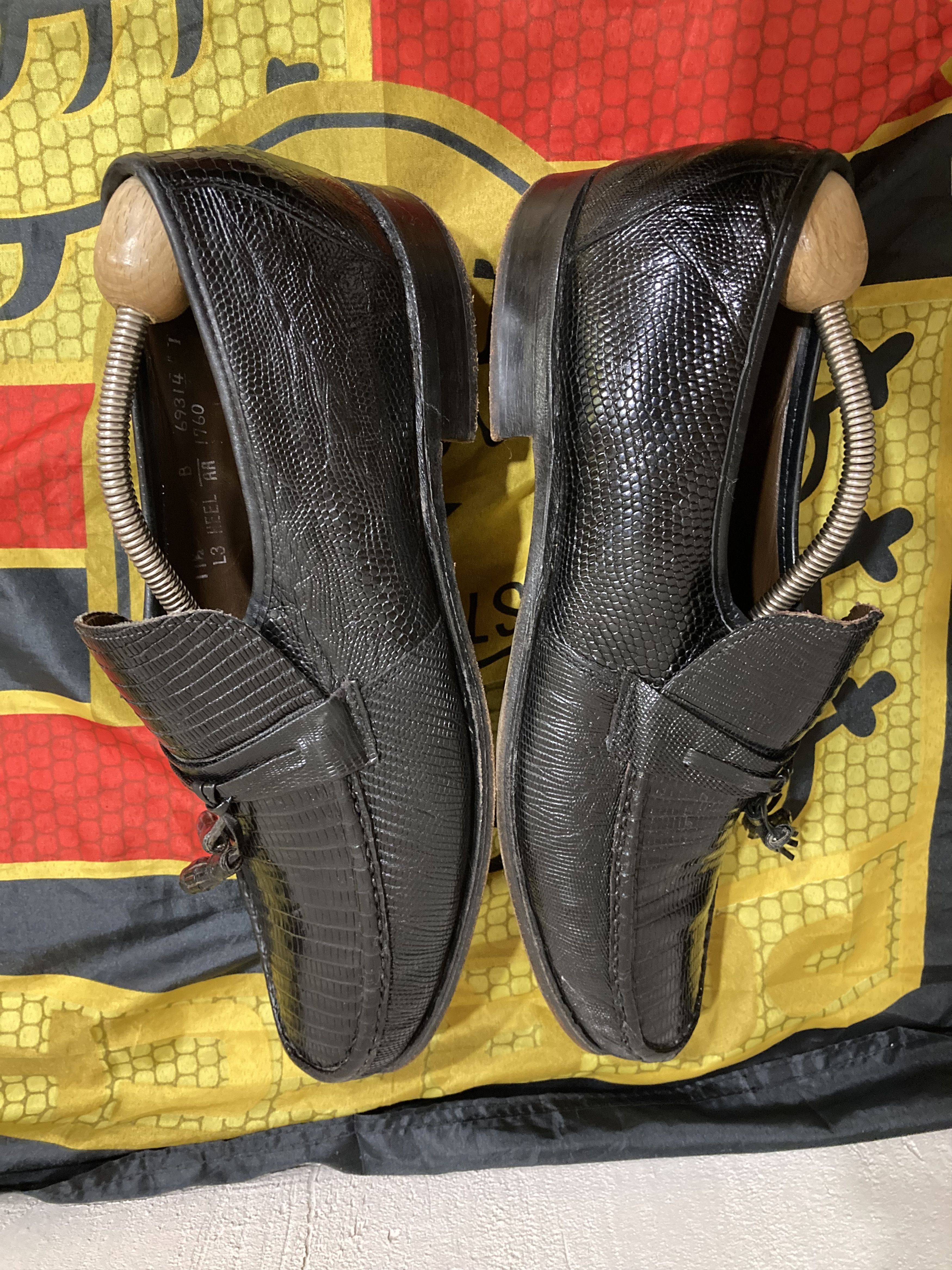 Nettleton VTG 70-80s Nettleton Tassel Loafer Lizard Skins Made In USA Size US 11 / EU 44 - 9 Thumbnail