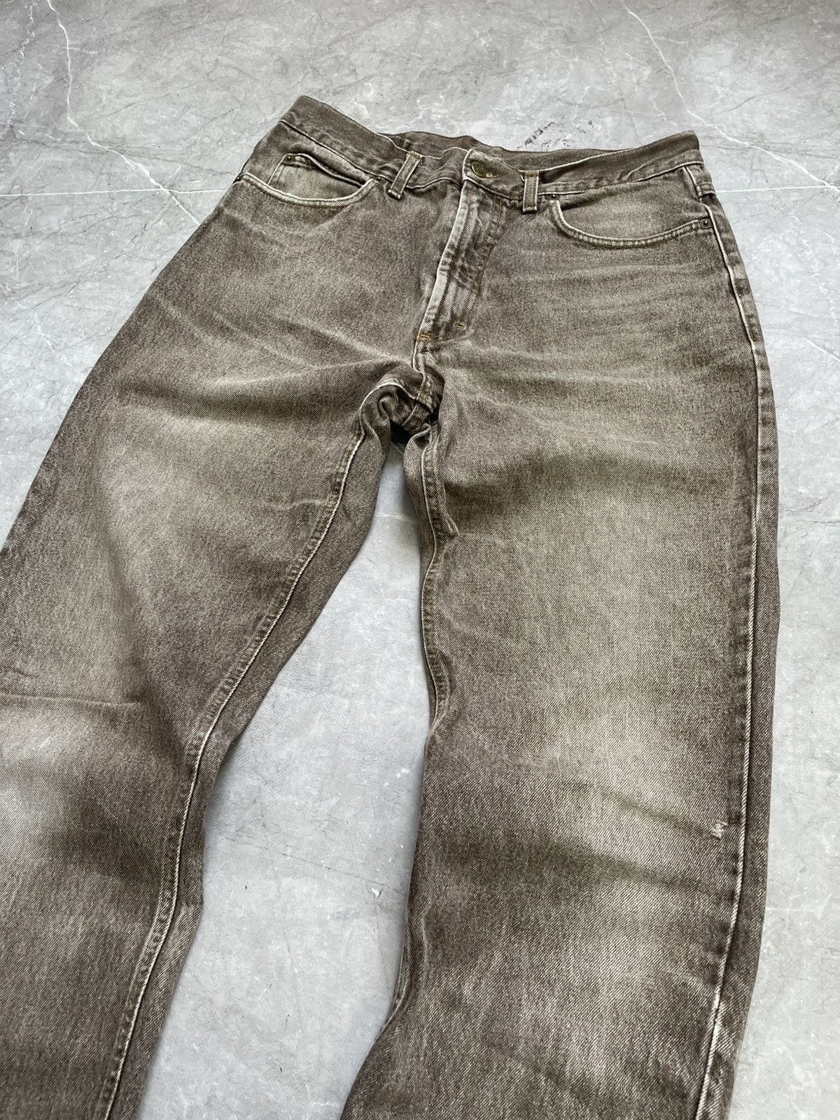 Diesel Rare carhartt style baggy retro jeans distressed y2k Size US 33 - 3 Thumbnail