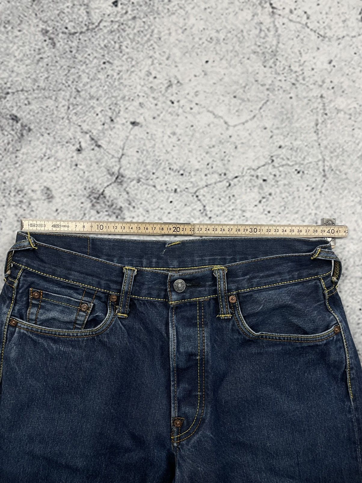 Evisu Evisu 033 W32L32 Swag Drip OG Straight fit selvedge premium Size US 32 / EU 48 - 11 Thumbnail