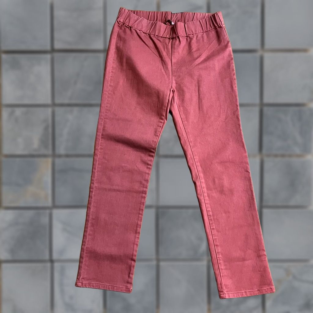 Soft Surroundings Soft Surroundings Pants Cropped Womens Petite PS Pull On Leggings Coral Orange Millennials Size 28" / US 6 / IT 42 - 1 Thumbnail