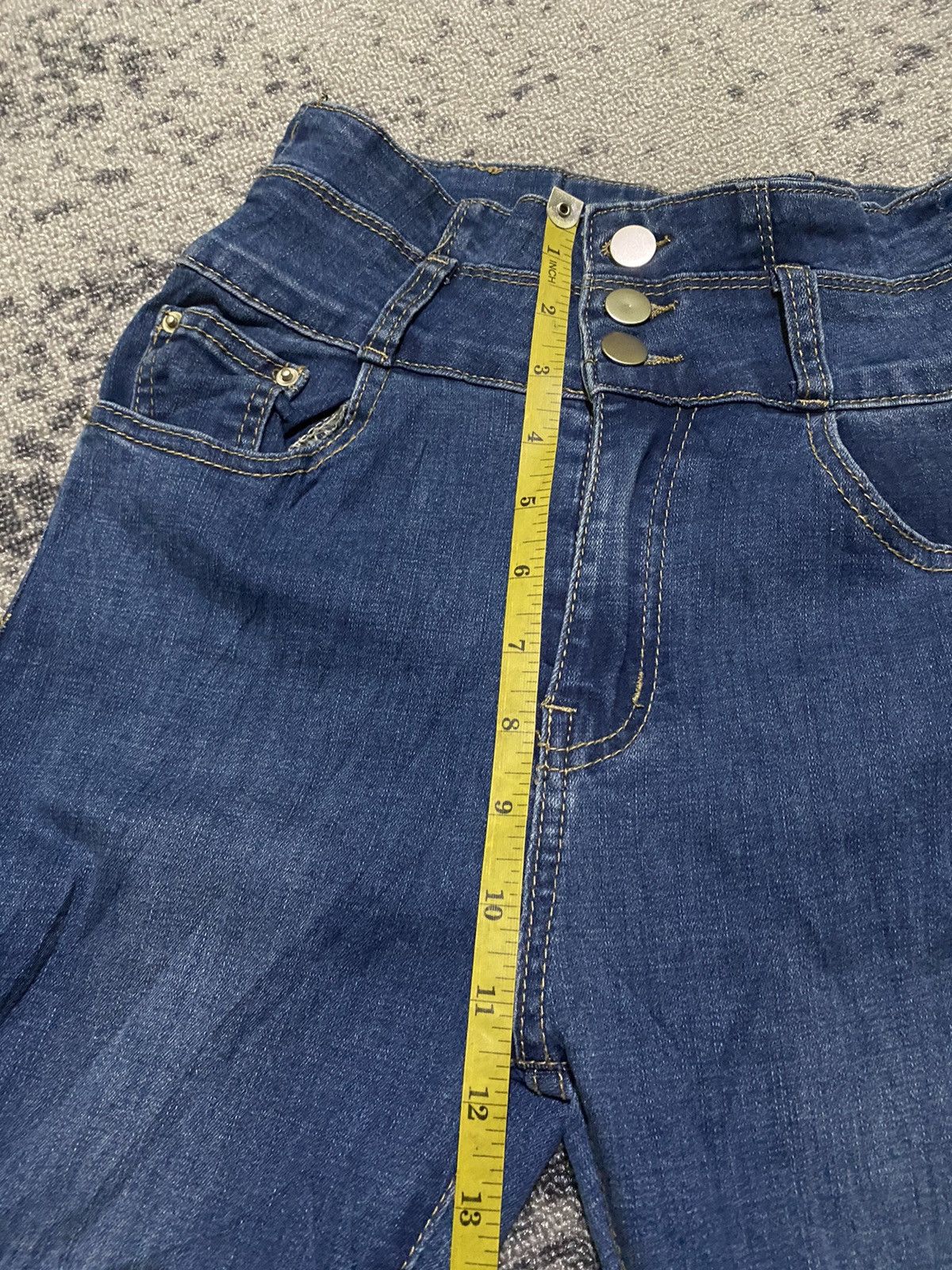 Hysteric Glamour × Japanese Brand Y2k Anap ifsixwasnine flare Jeans Size 26" / US 2 / IT 38 - 13 Thumbnail