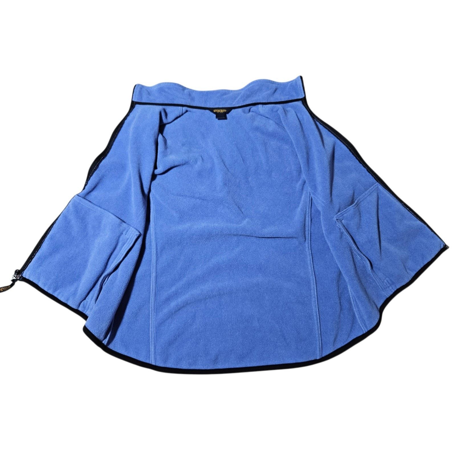Woolrich Woolen Mills Woolrich Sky Blue Fleece Vest Full Zip Womens XL Zip Pockets Size XL / US 12-14 / IT 48-50 - 6 Thumbnail