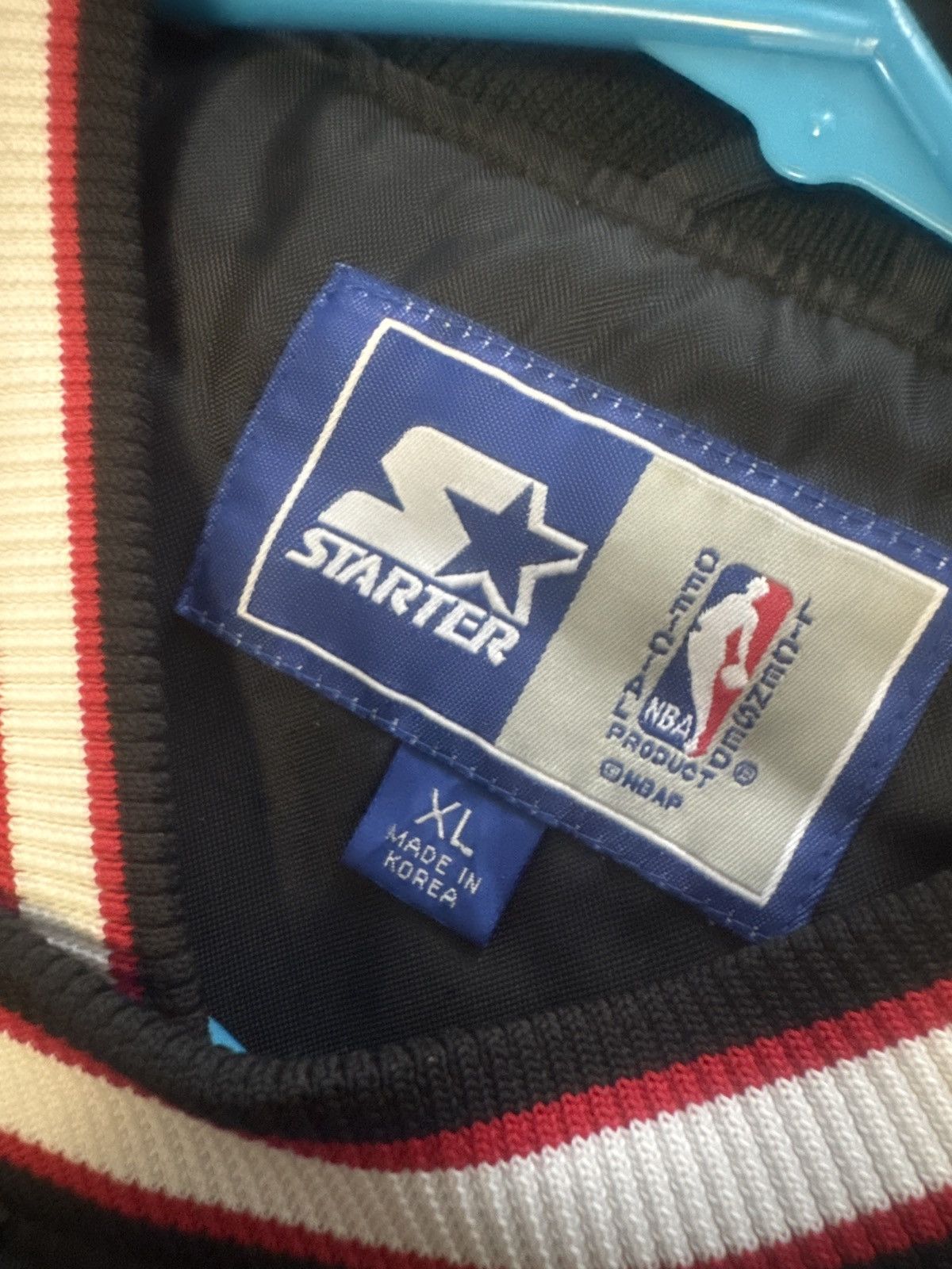 Starter CHICAGO BULLS STARTER JACKET Size US XL / EU 56 / 4 - 3 Thumbnail