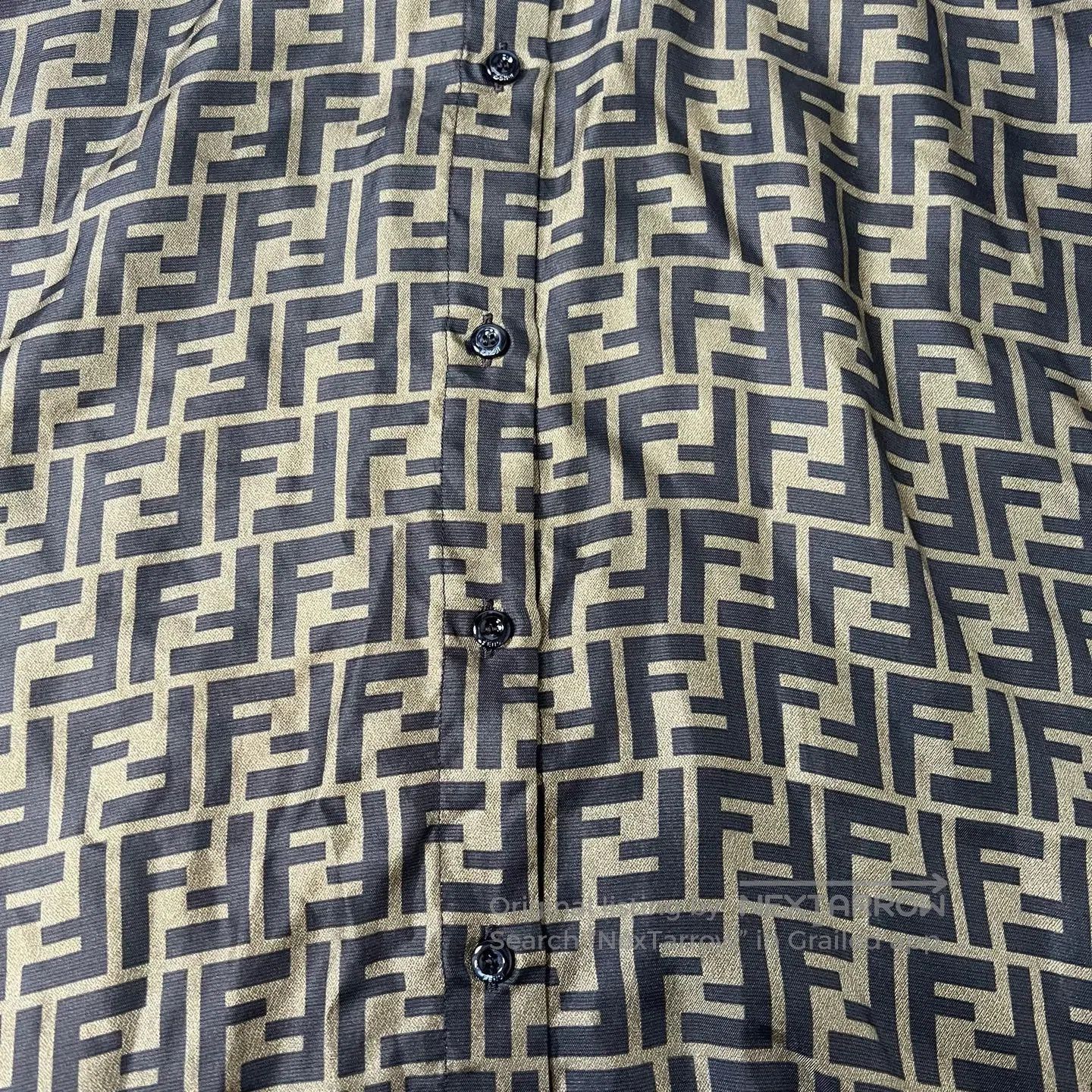 Fendi Fendi All-Over Print Long-Sleeve Shirt. Size S / US 4 / IT 40 - 5 Thumbnail