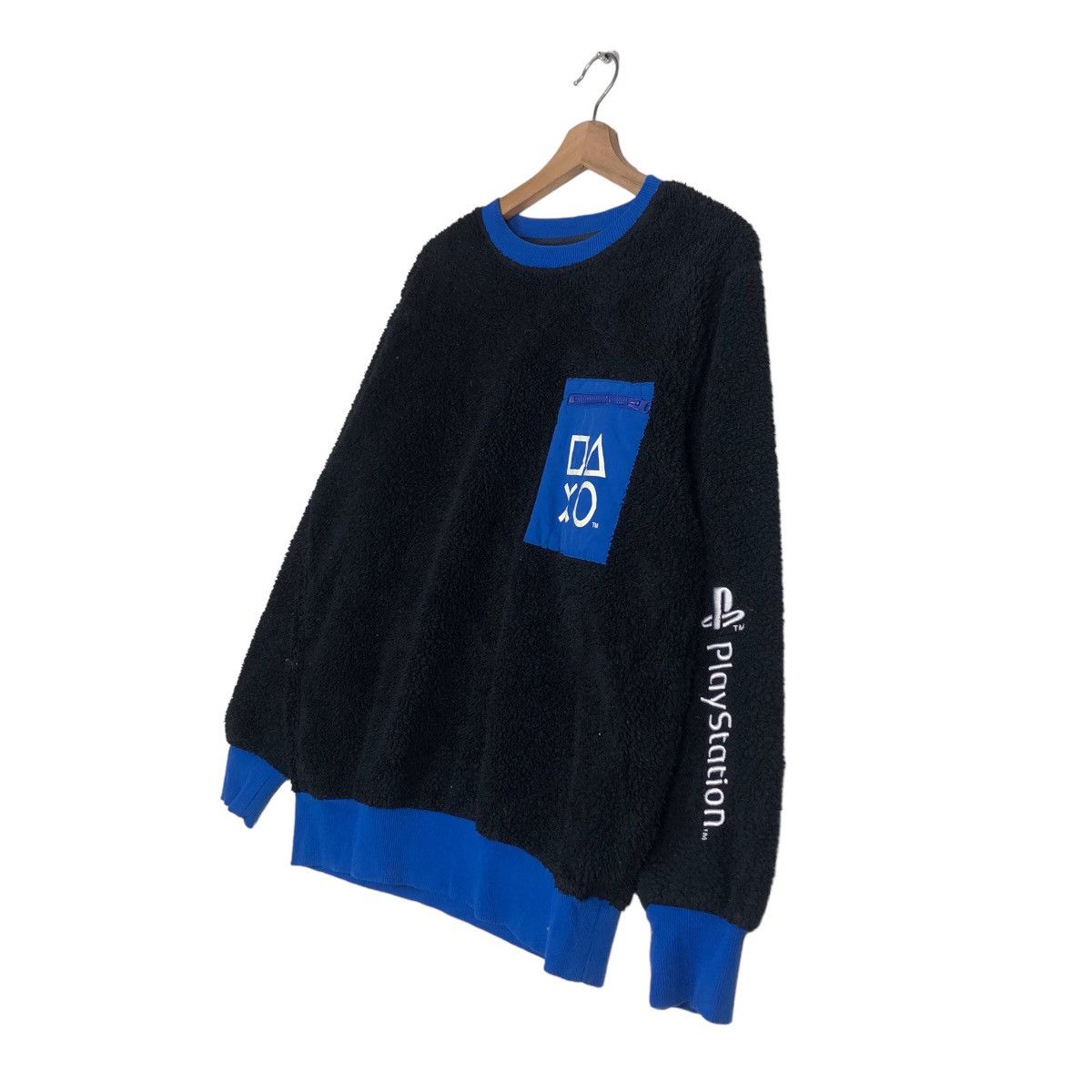 Japanese Brand 🔥Vintage Sweatshirt Fleece Playstation Japan Big Logo Size US L / EU 52-54 / 3 - 2 Thumbnail
