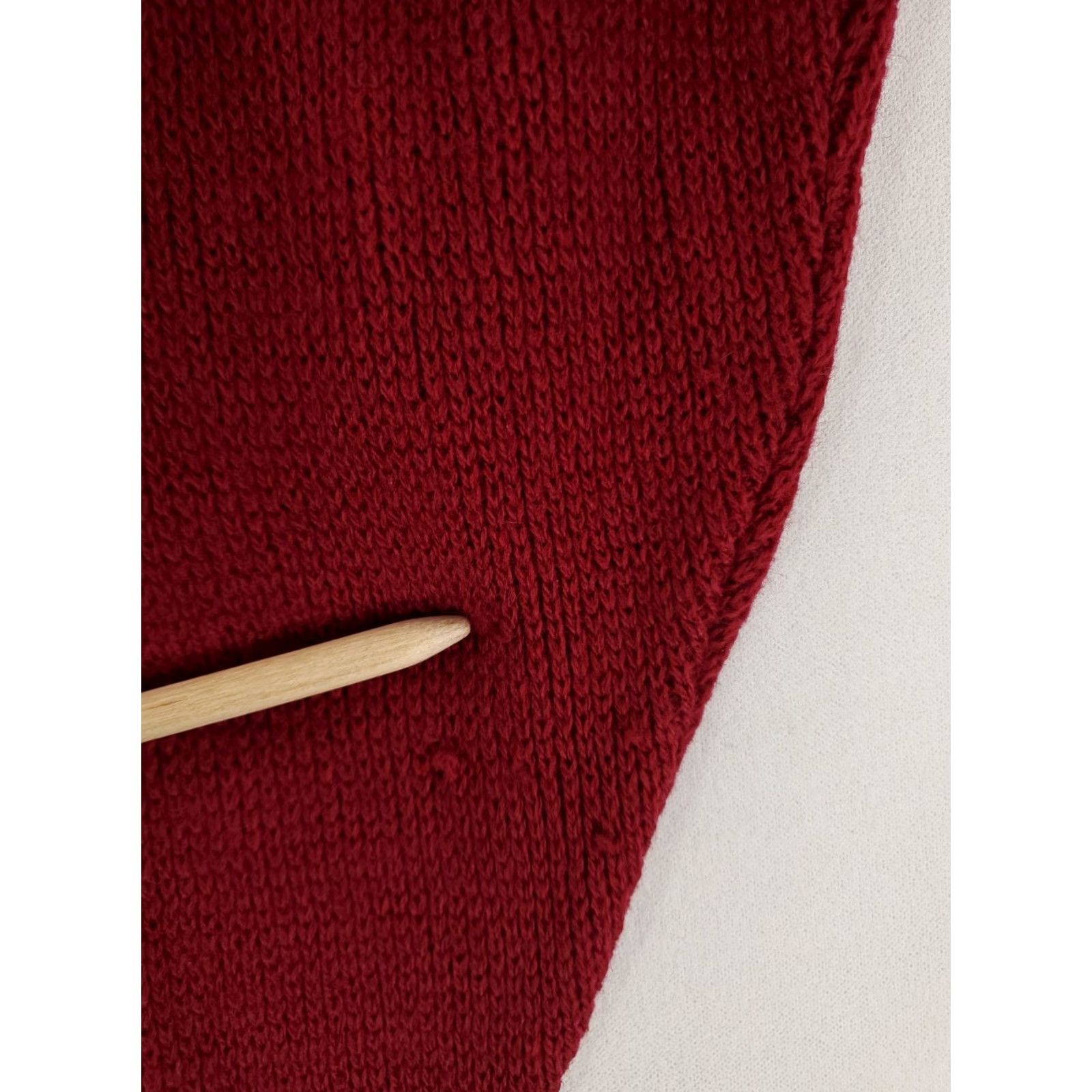 Izod VINTAGE Izod Lacoste Sweater Pullover VTG 60s 70s V Neck Velour Knit Sleeves Plum Mens M Size US M / EU 48-50 / 2 - 7 Thumbnail