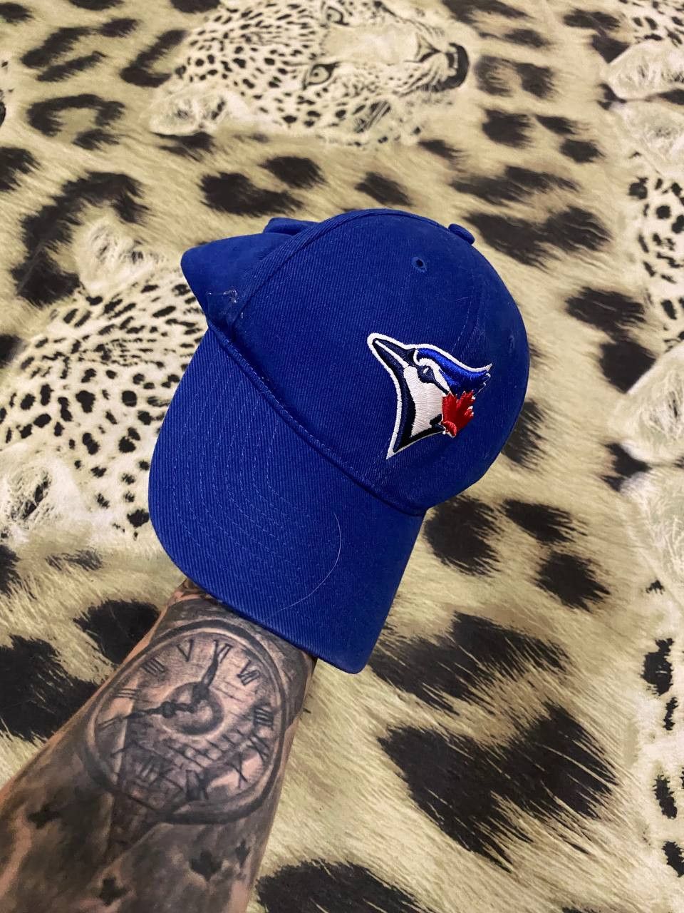 47 Brand × Vintage Toronto Blue Jays Hat Cap Snapback Baseball Adjustable Size ONE SIZE - 4 Thumbnail