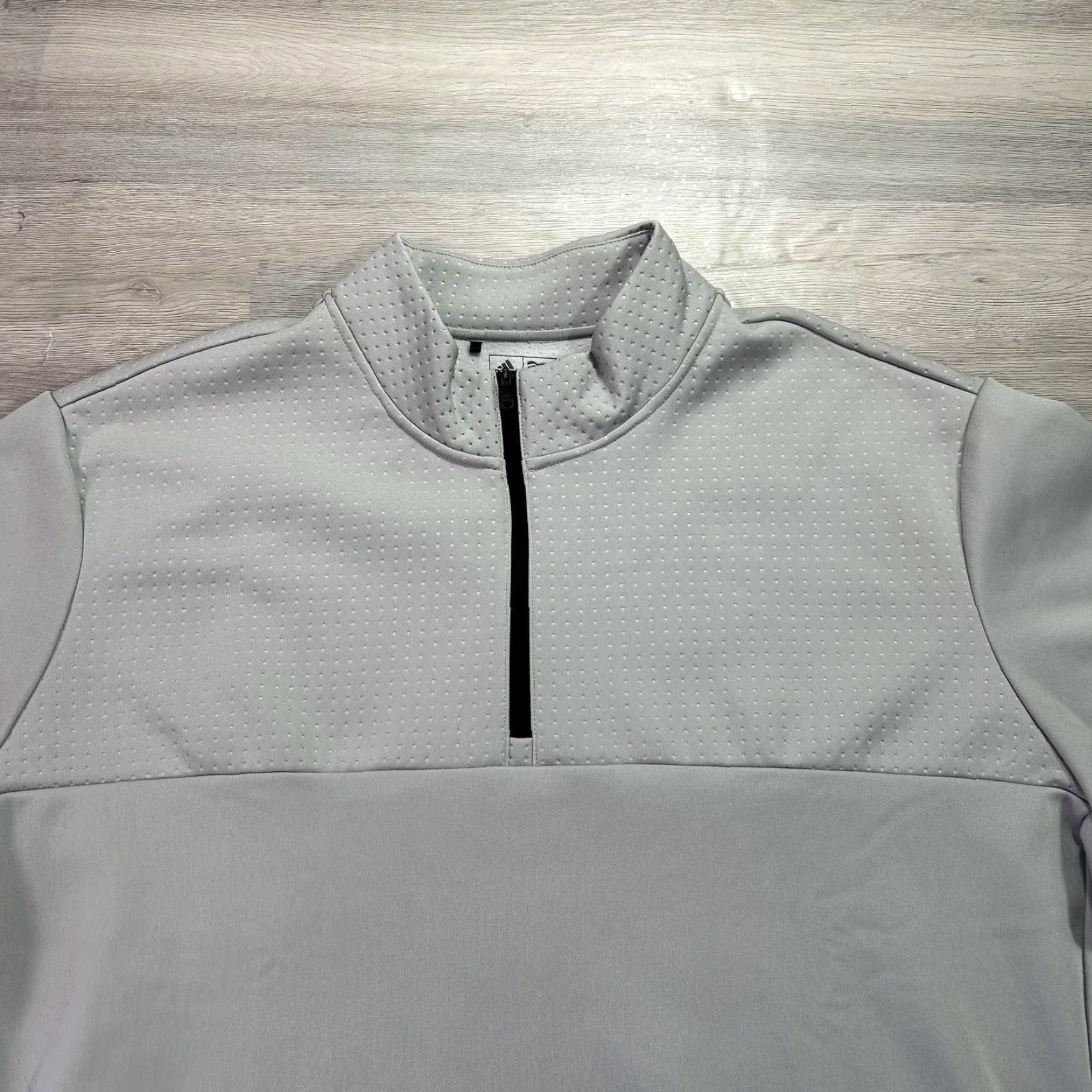 Adidas Adidas ClimaWarm Pullover Mens 2XL Gray Quarter Zip Golf Sweatshirt AE9863 Size US XXL / EU 58 / 5 - 3 Thumbnail