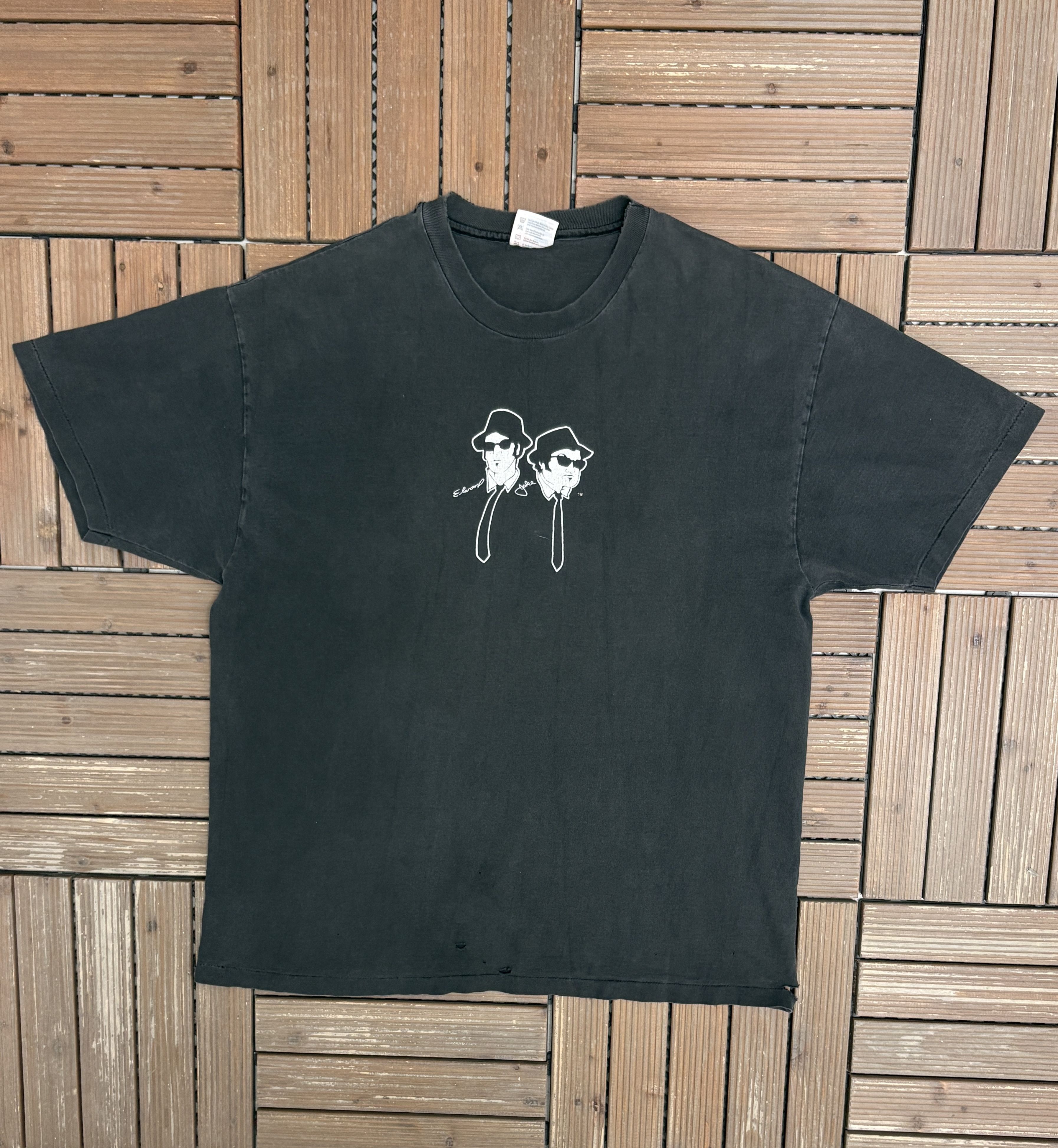 Vintage Blues Brothers House Of Blues Vintage Black T-Shirt Tee Size US XL / EU 56 / 4 - 1 Thumbnail