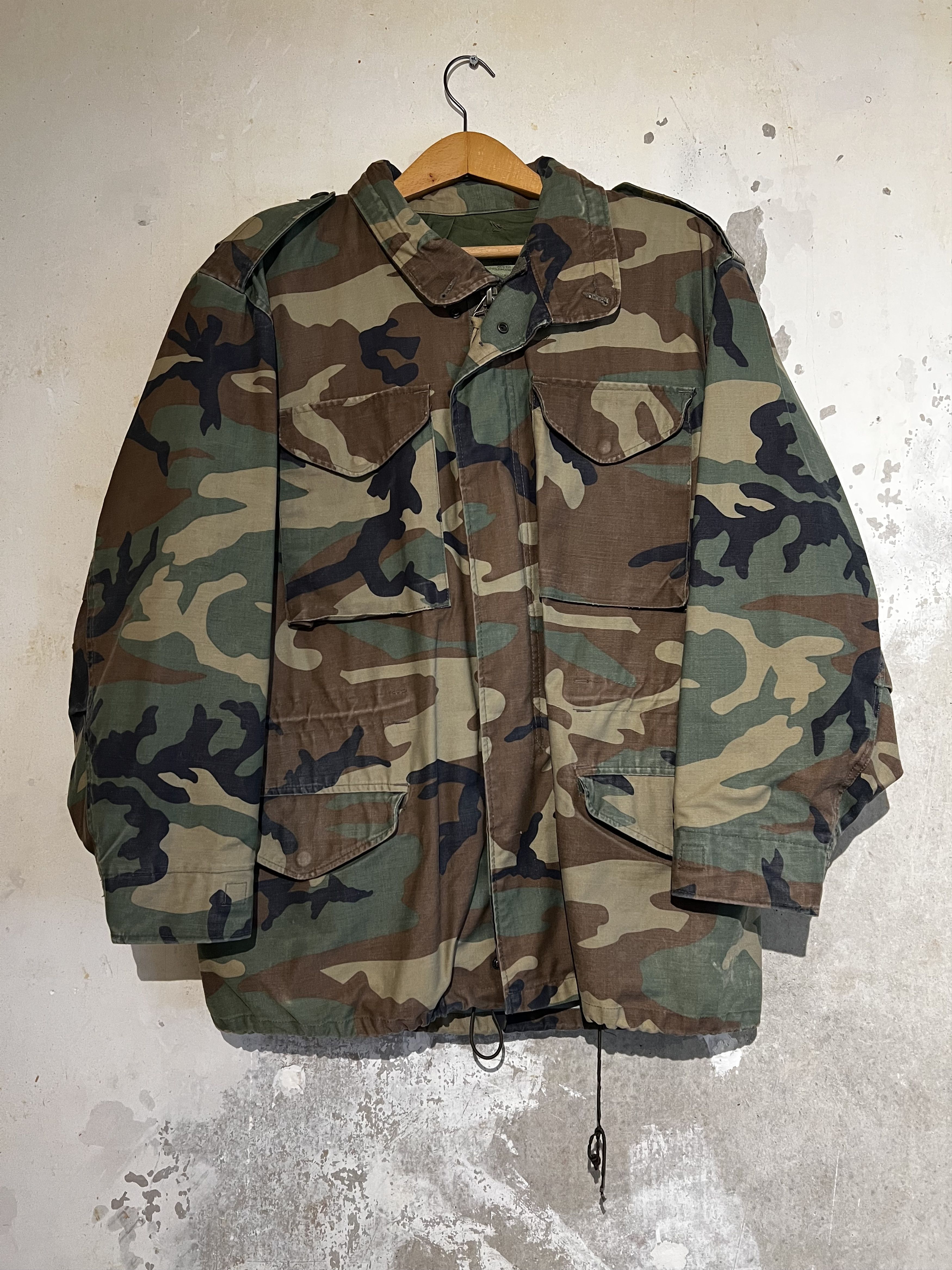 Other Original Camouflage M65 US Military Army Field Jacket Size US L / EU 52-54 / 3 - 1 Thumbnail
