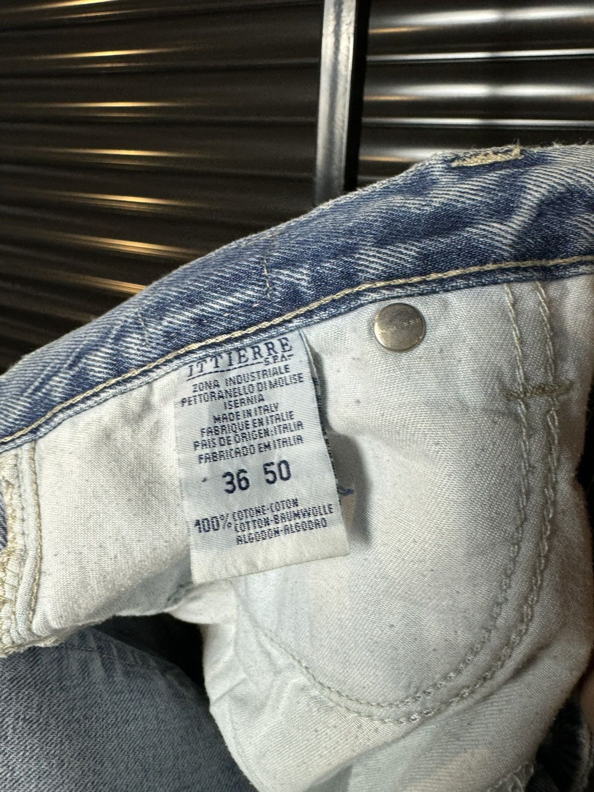 Versace Jeans Couture Vintage 90s Versace Jeans Couture Denim - 34 Size US 33 - 9 Thumbnail