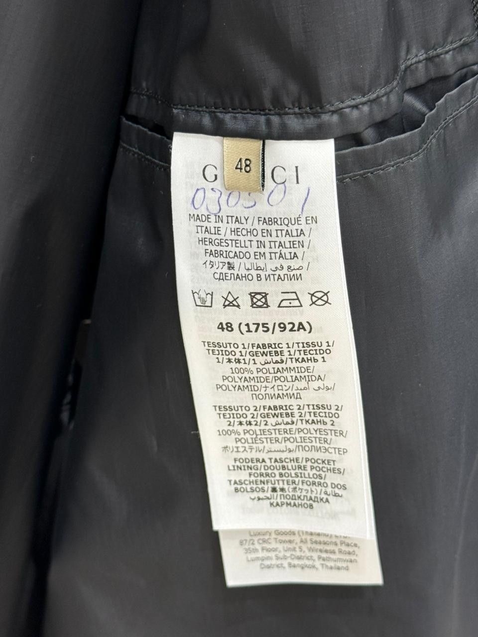 Gucci CC28 Metamorfosi Jacket Detachable Sleeves in Black Size US M / EU 48-50 / 2 - 3 Thumbnail