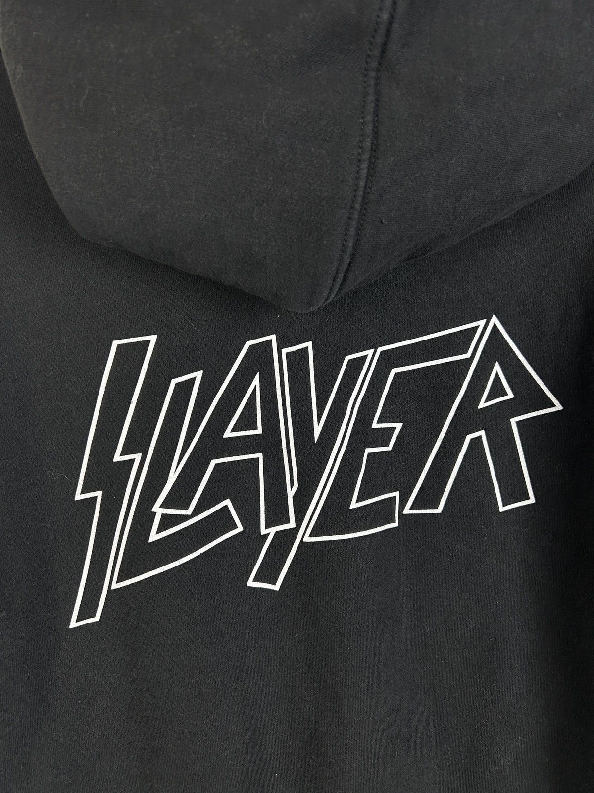 Band Tees Vintage Slayer Divine Intervention Thrash Metal Zip Hoodie L Size US L / EU 52-54 / 3 - 6 Thumbnail