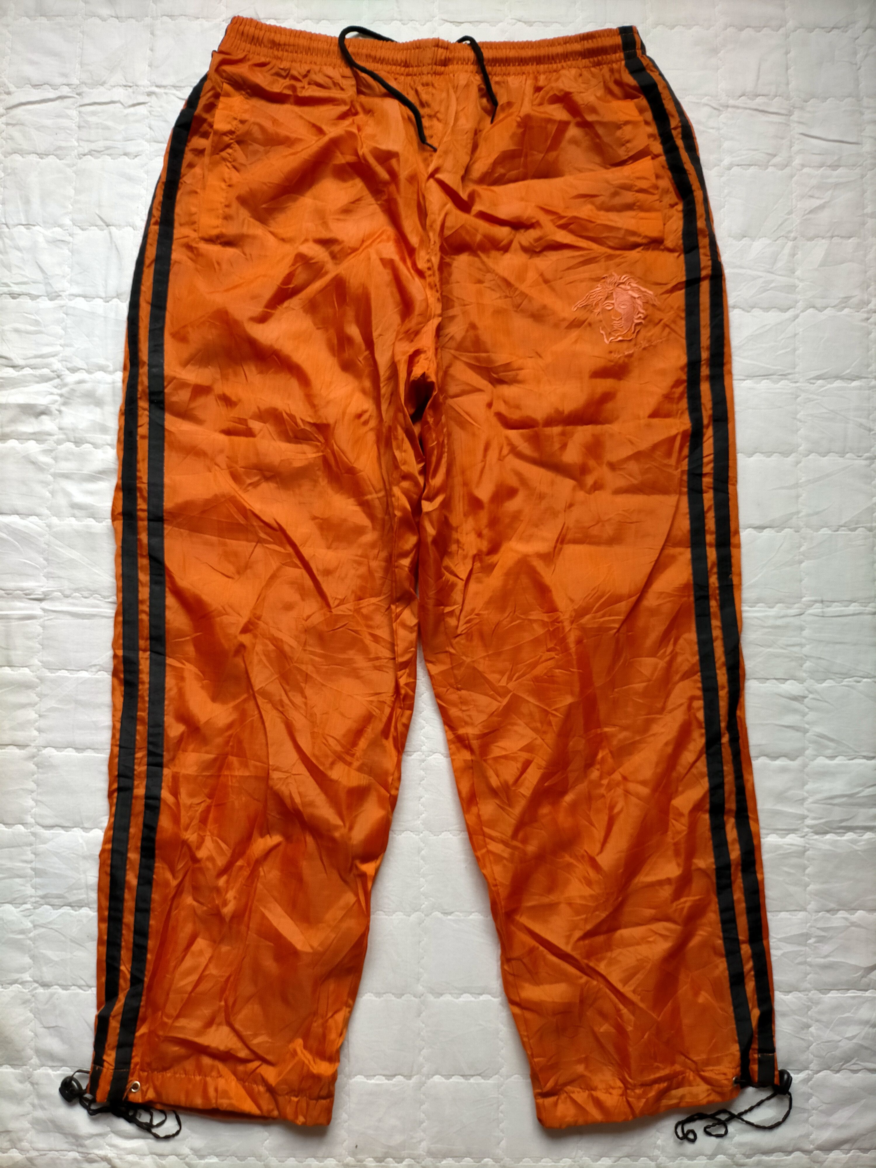 Versace Versace Side Tape Embroidered Nylon track Pants Size US 34 / EU 50 - 10 Thumbnail