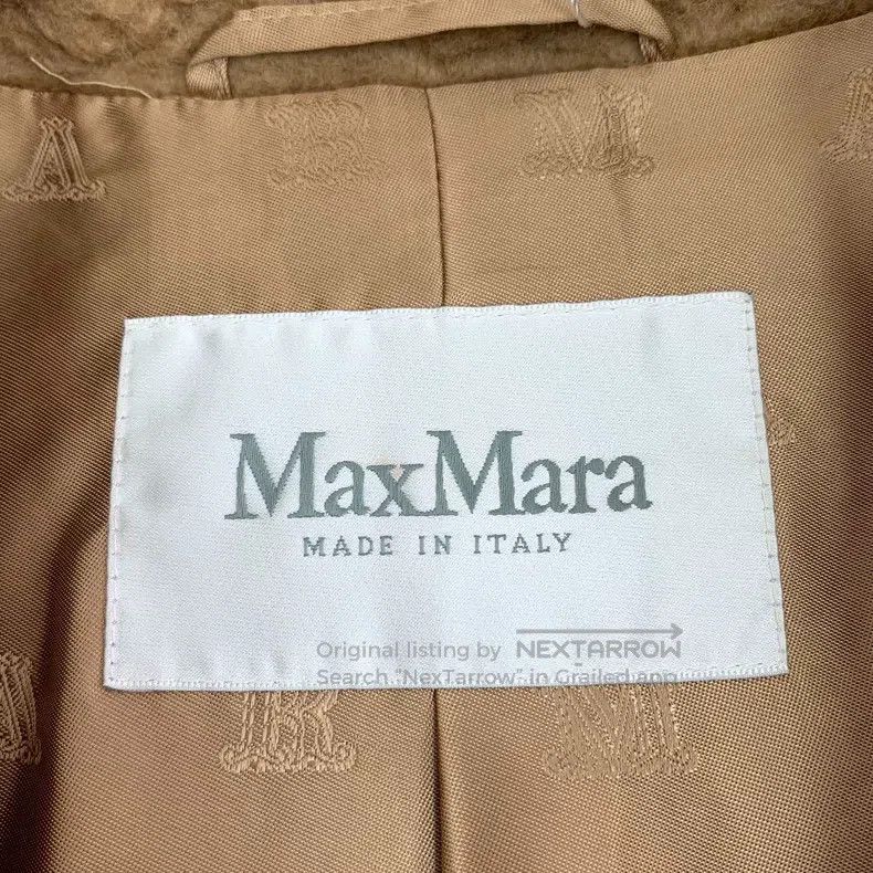 Max Mara Max Mara Brown Camel Hair Reversible Single Button Long-Sl Size S / US 4 / IT 40 - 5 Thumbnail