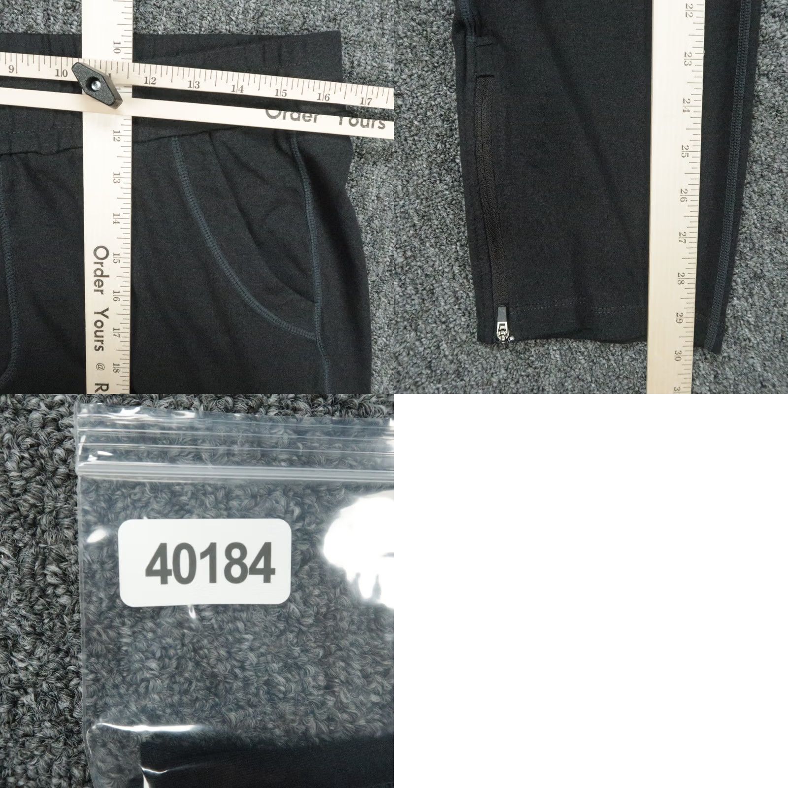 Marine Layer Marine Layer Pants Mens Large Black Weekend Sport Jogger Athletic Stretch Pants Size US 33 - 8 Thumbnail