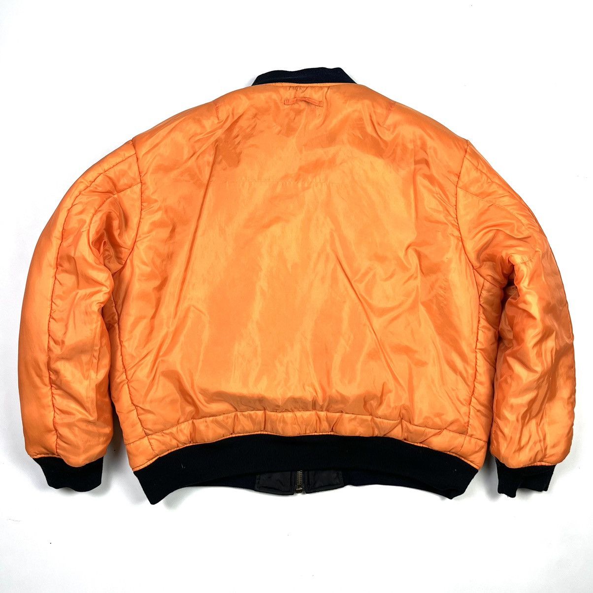 Vintage Night Crows Vintage Bomber Jacket Black Military Aviator Size US XL / EU 56 / 4 - 15 Thumbnail