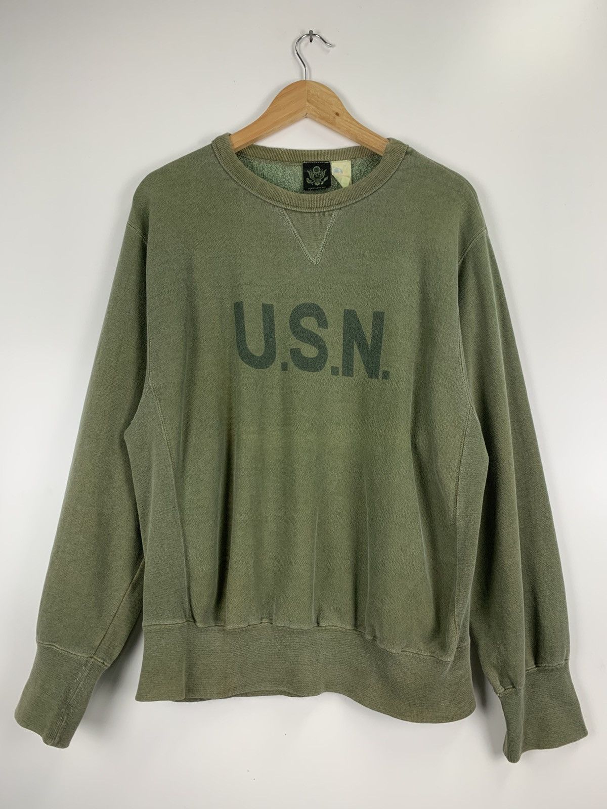 Vintage Vintage 80s USN Sweater Size US M / EU 48-50 / 2 - 3 Thumbnail
