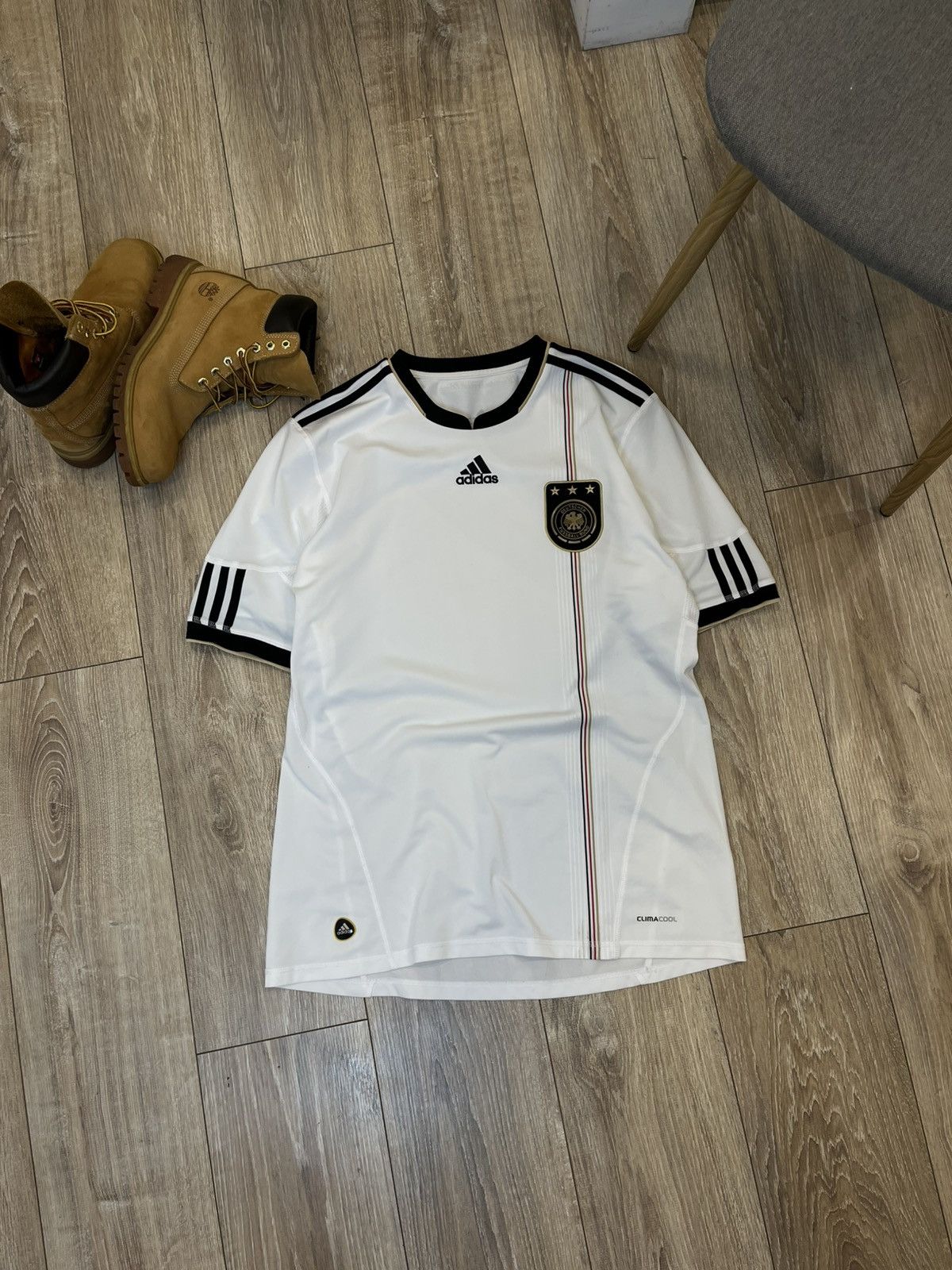 Adidas ⚽️ADIDAS VINTAGE SOCCER JERSEY GERMANY NATIONAL TEAM 2010-11 Size US L / EU 52-54 / 3 - 1 Thumbnail
