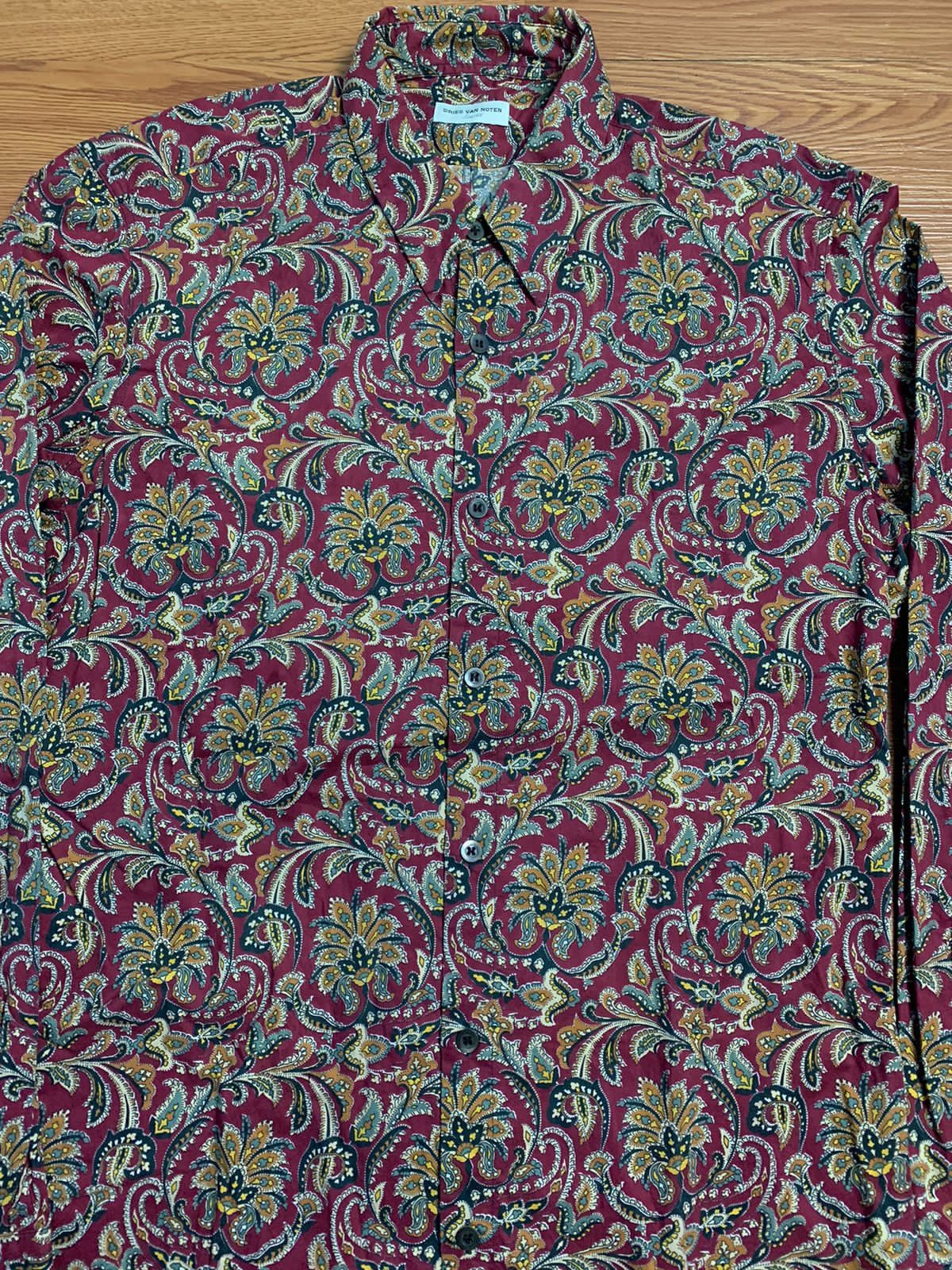 Dries Van Noten Runaway AW13 Dries Van Noten Paisley Button Shirt Size US M / EU 48-50 / 2 - 6 Thumbnail