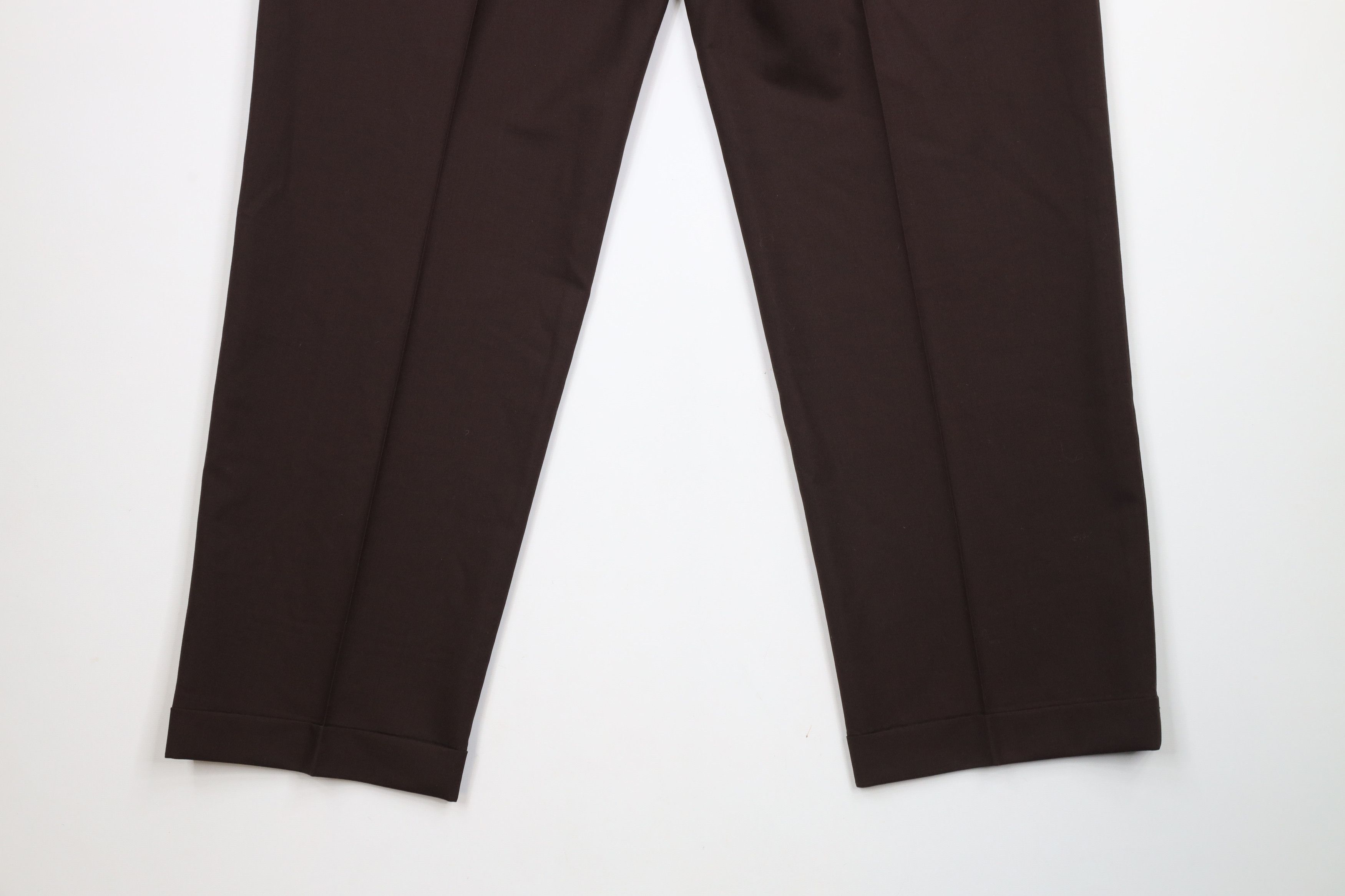 Vintage Vintage 90s Streetwear Pleated Cuffed Wide Leg Chino Pants Size US 36 / EU 52 - 12 Thumbnail