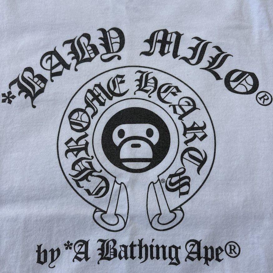 Bape × Chrome Hearts OG Vintage NIGO BAPE Chrome Hearts baby milo tee bathing ape Size US M / EU 48-50 / 2 - 3 Thumbnail