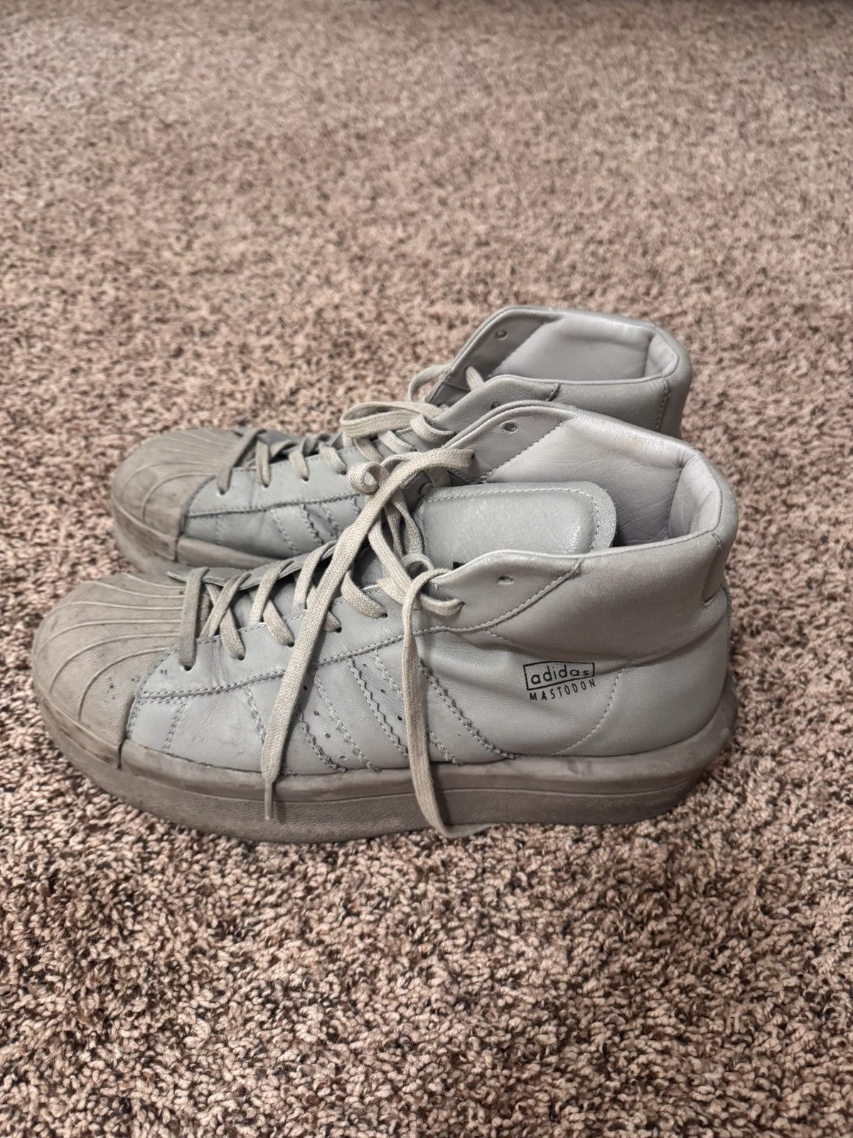 Rick Owens Rick Owens Adidas Mastadons Size US 10.5 / EU 43-44 - 3 Thumbnail