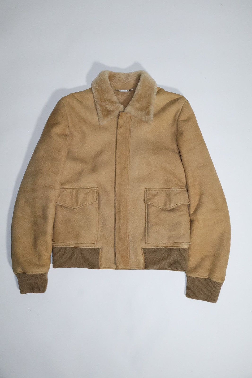 Dior Dior Homme AW04 Sheepskin Mouton Runway Jacket Size US L / EU 52-54 / 3 - 1 Thumbnail