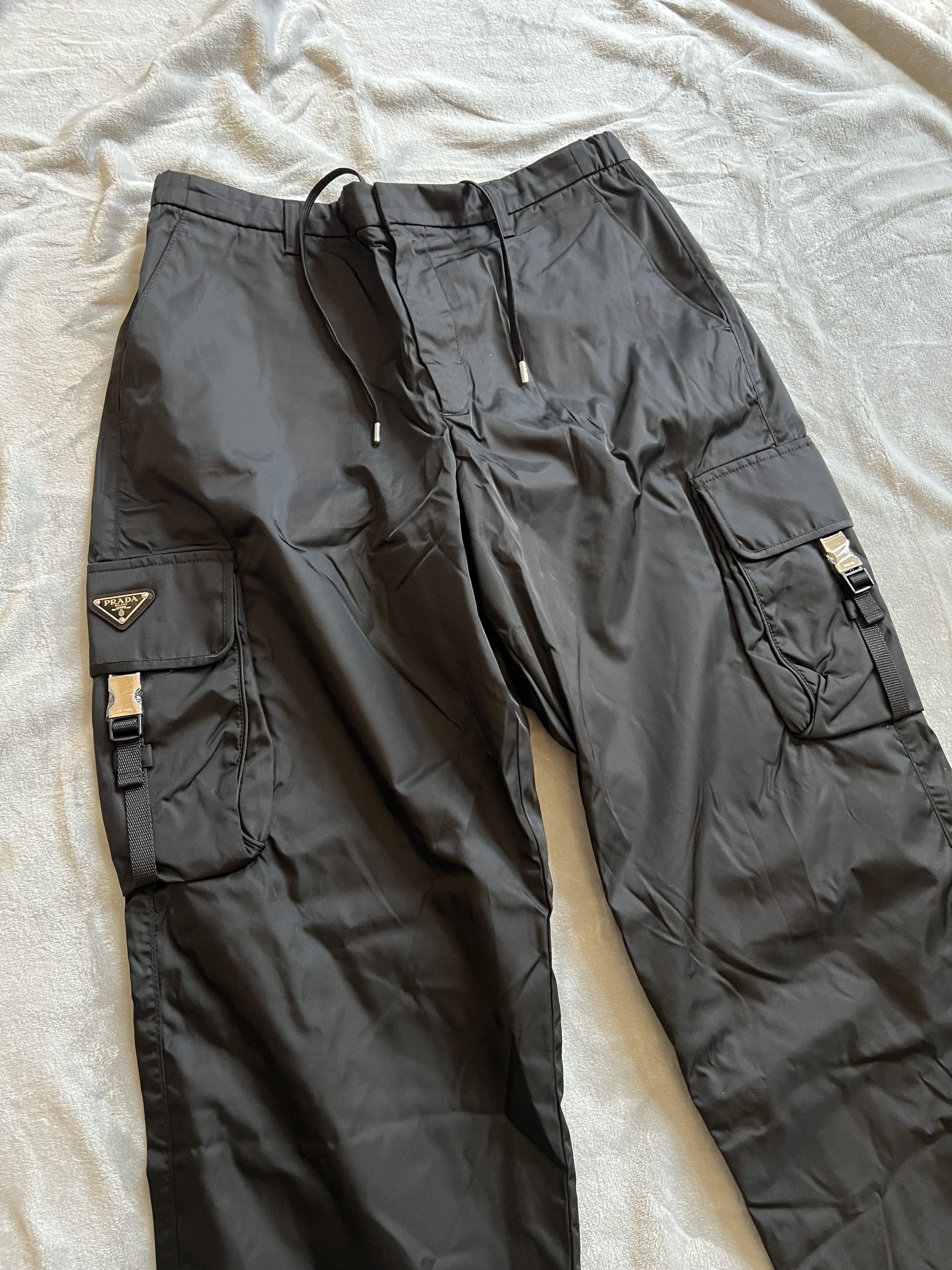 Prada Prada Re-Nylon Cargo Pants Size US 32 / EU 48 - 2 Thumbnail