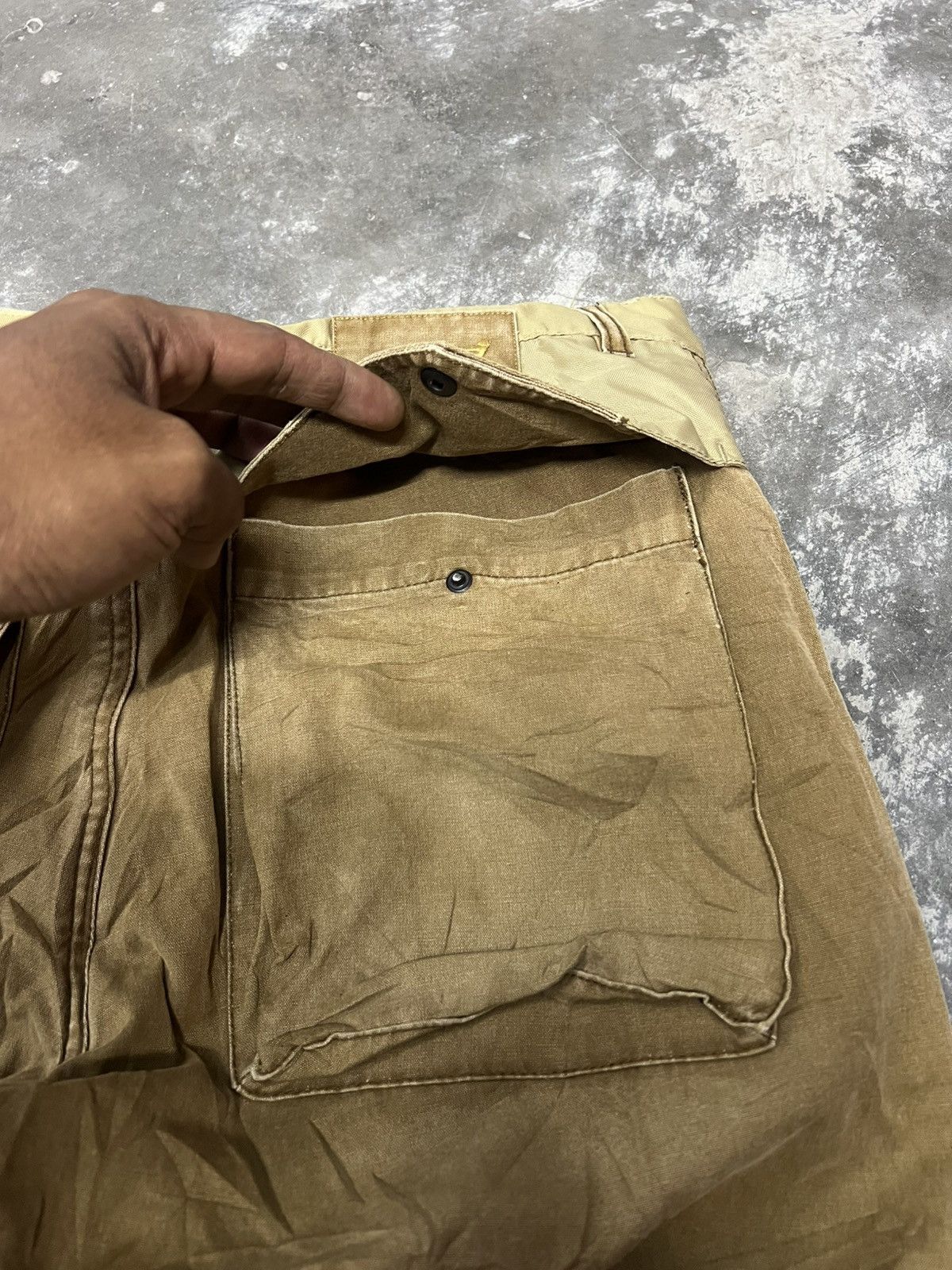 Diesel × Japanese Brand DSL LOOSE CUT FADED COTTON PANT Size US 32 / EU 48 - 8 Thumbnail