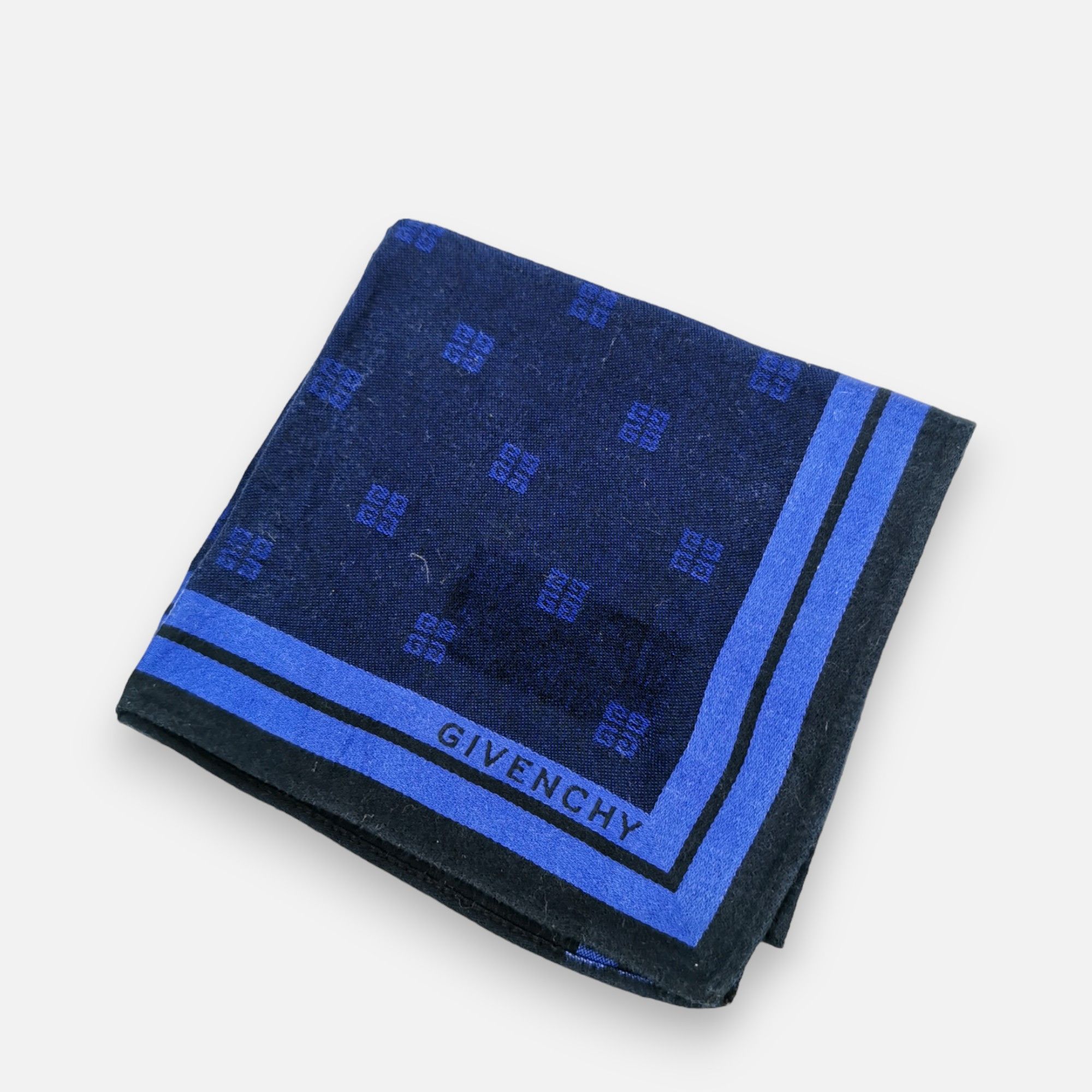 Japanese Brand Vintage Givenchy Handkerchief Neckerchief Bandana Size ONE SIZE - 2 Thumbnail