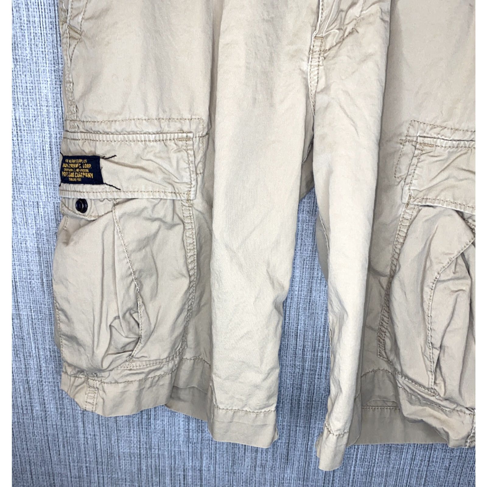 Polo Ralph Lauren POLO RALPH LAUREN POLO JEANS CO Cargo Shorts Men Beige Cotton Size 32 Regular Front Flat Front Casual Denim & Cotton Shorts 32 Mens Size US XS / EU 42 / 0 - 3 Thumbnail
