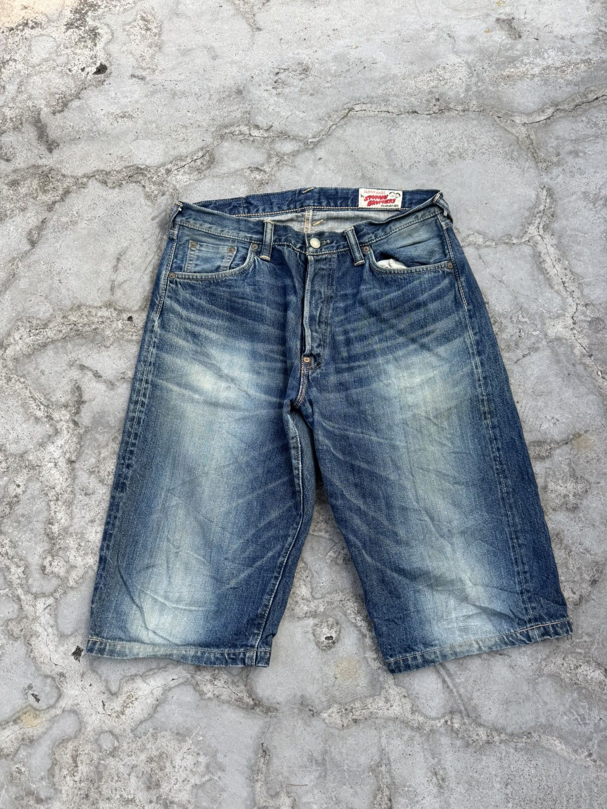Evisu Vintage Jeans Evisu Daicock shortpant Size US 34 / EU 50 - 2 Thumbnail