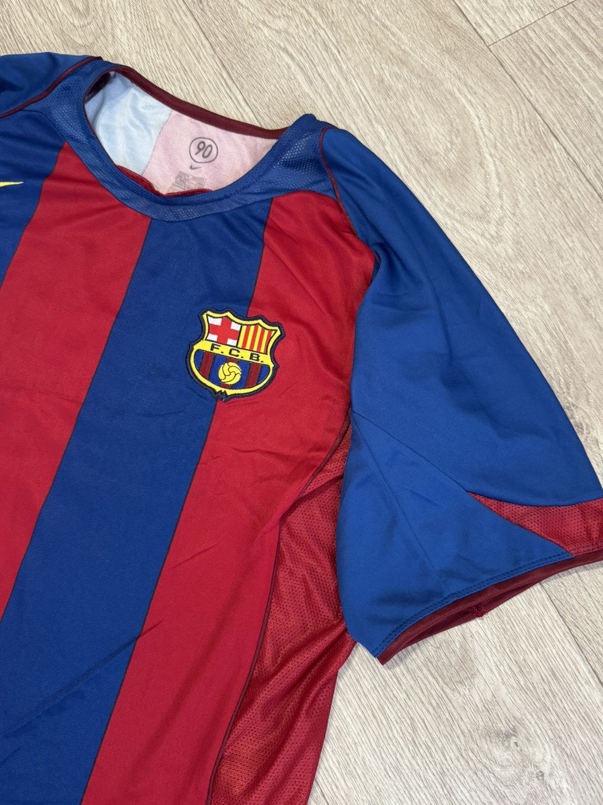 Nike 🔷Vintage Nike FC Barcelona 2004/05 Larsson #17 Soccer jersey Size US M / EU 48-50 / 2 - 4 Thumbnail