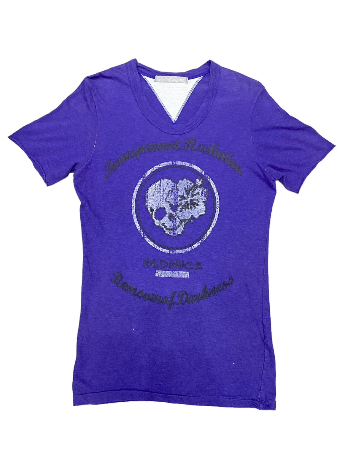 FranCisT MOR.K.S Francist Mor.K.S Japan Skull and Floral tee Size US M / EU 48-50 / 2 - 1 Thumbnail