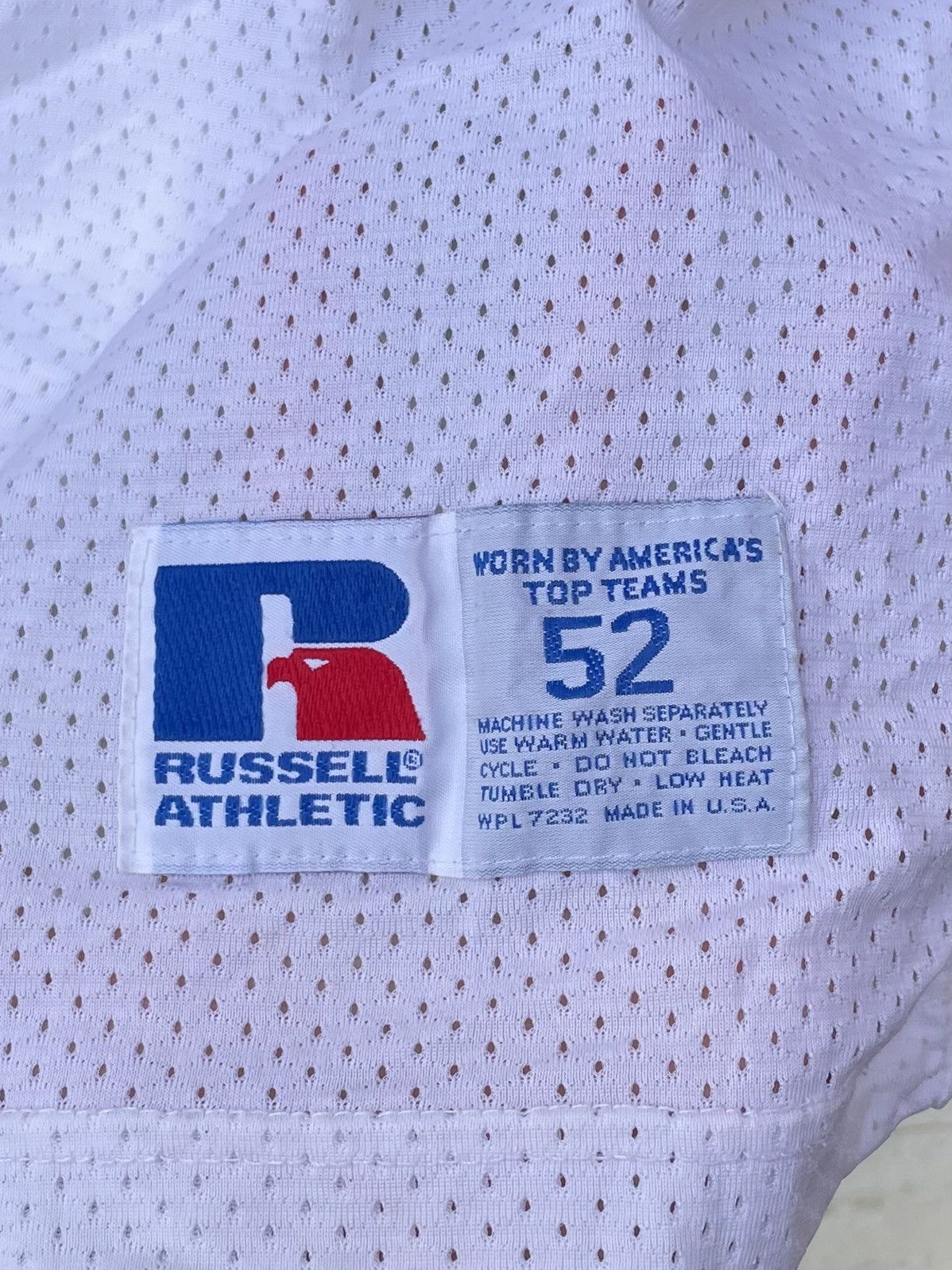 Russell Athletic Rare VTG 90s Russell Athletic NFL 75th Anniversary jersey Size US XL / EU 56 / 4 - 3 Thumbnail