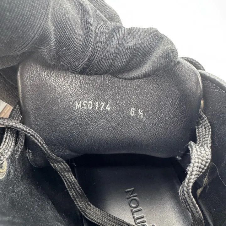 Louis Vuitton Louis Vuitton Black High-Top Lace-Up Sneakers -2508 Size US 8.5 / EU 41-42 - 9 Thumbnail