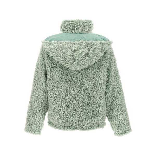 Marni o1w1db11125 Shaggy Jacket in Light Blue Size US L / EU 52-54 / 3 - 2 Thumbnail